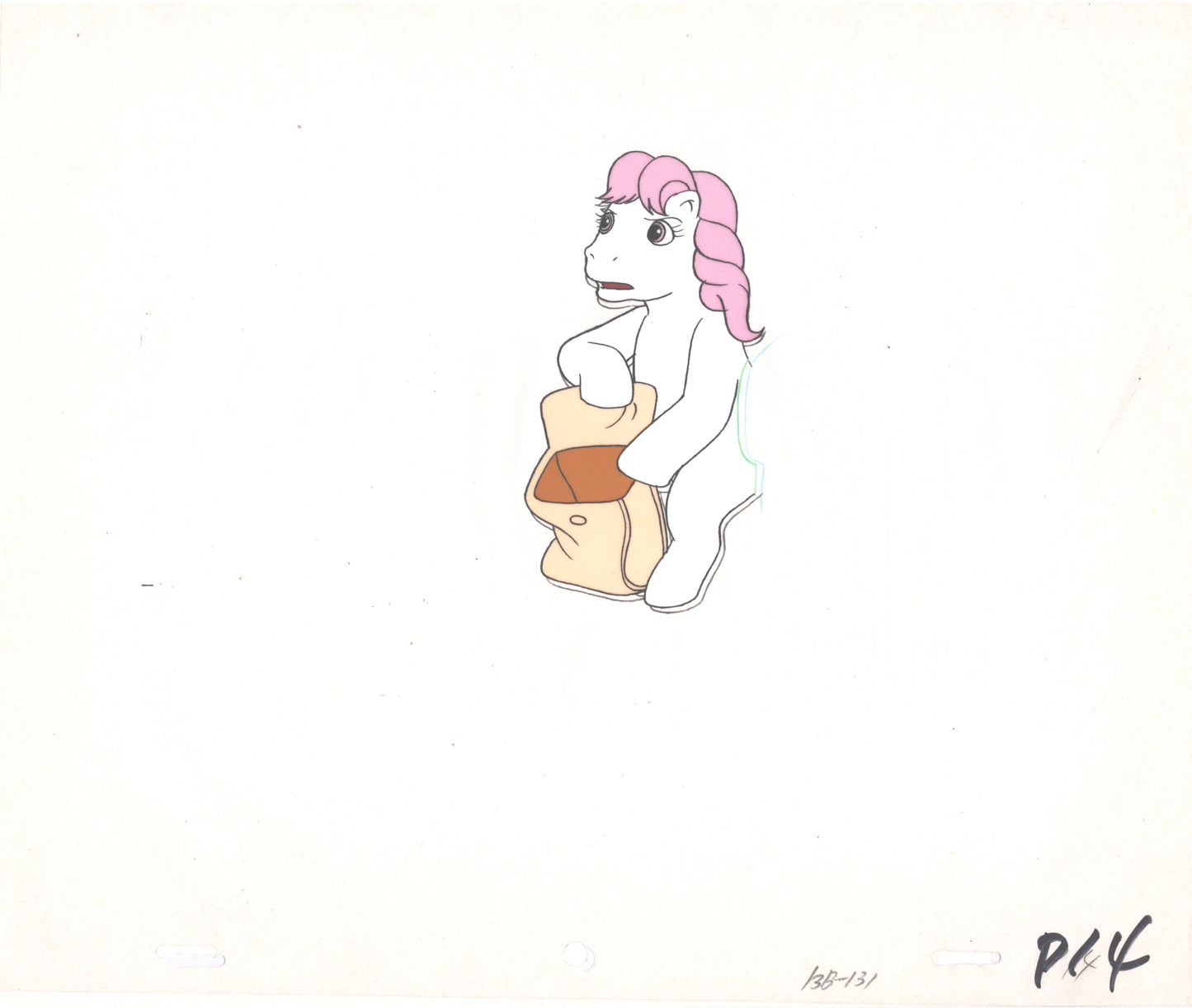 My Little Pony Original Production Animation Cel Hasbro Sunbow 1980s or 90s Used to Make the Cartoon 3-P14