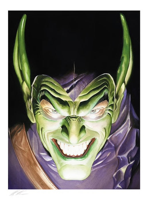 Spider-Man and Green Goblin (set of 2) Marvel Comics Alex Ross Signed Prints on Paper Limited Edition of 25 Artist Proof Edition