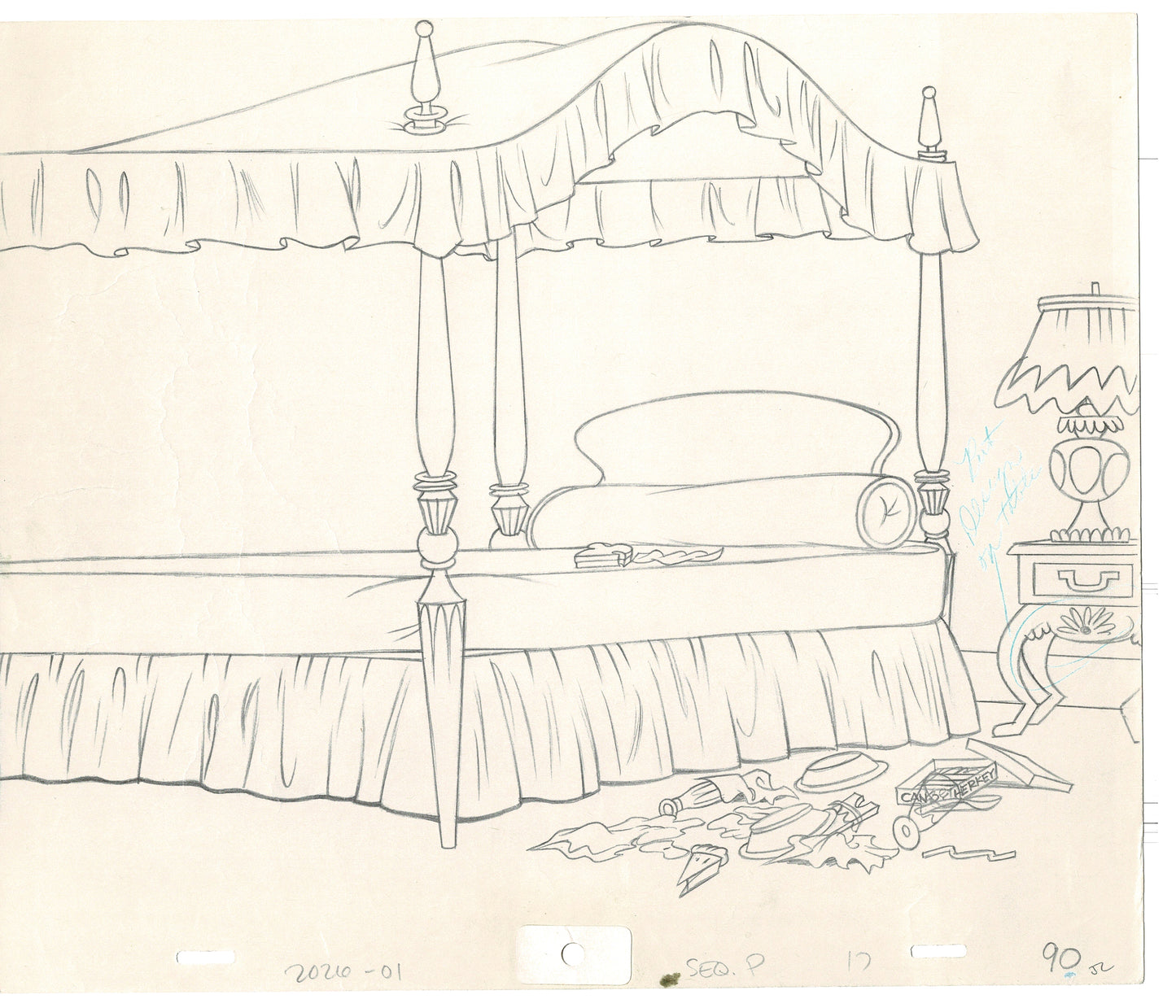 Rock Odyssey 2 LOT Production Animation Background Drawings Hanna-Barbera 1987 d25-26