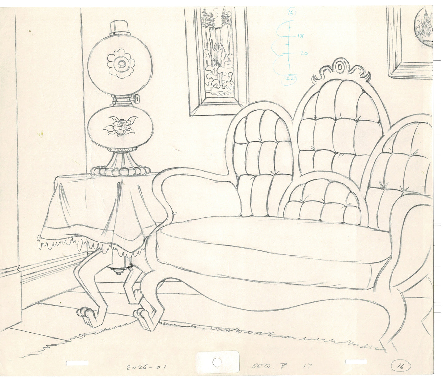 Rock Odyssey 2 LOT Production Animation Background Drawings Hanna-Barbera 1987 d29-30