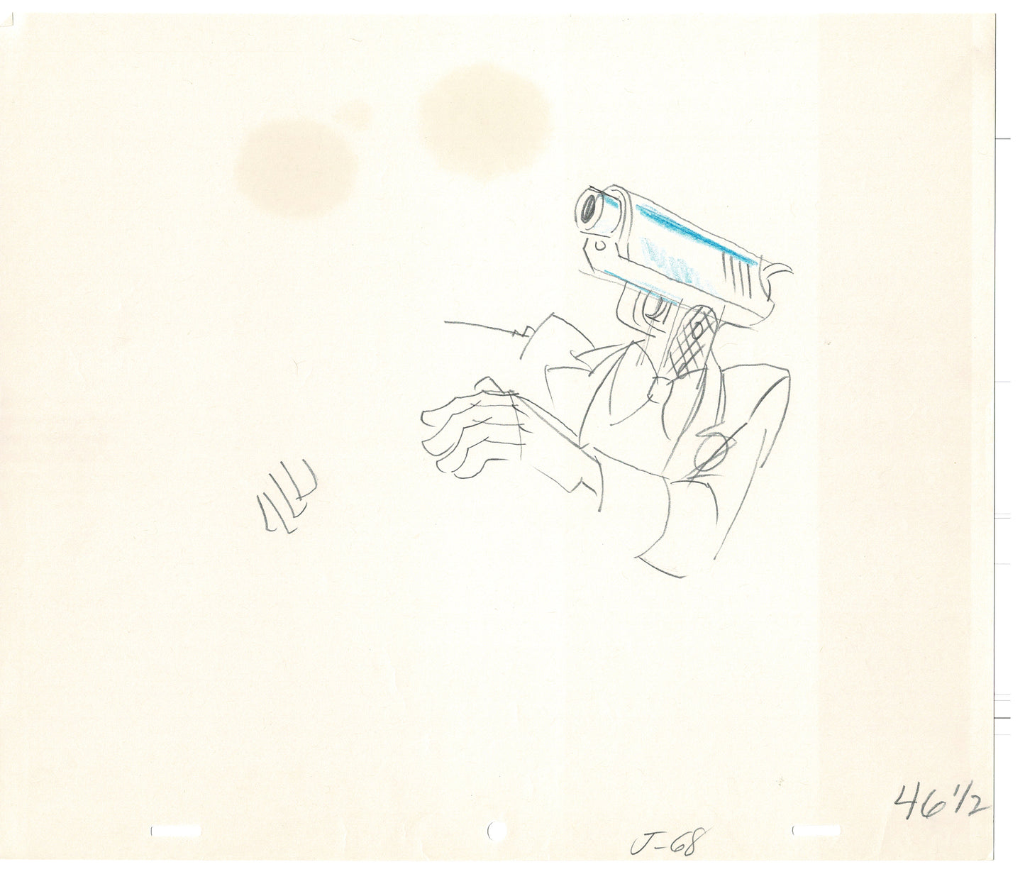 Rock Odyssey 2 LOT Production Animation Cel Drawings Hanna-Barbera 1987 c20-21