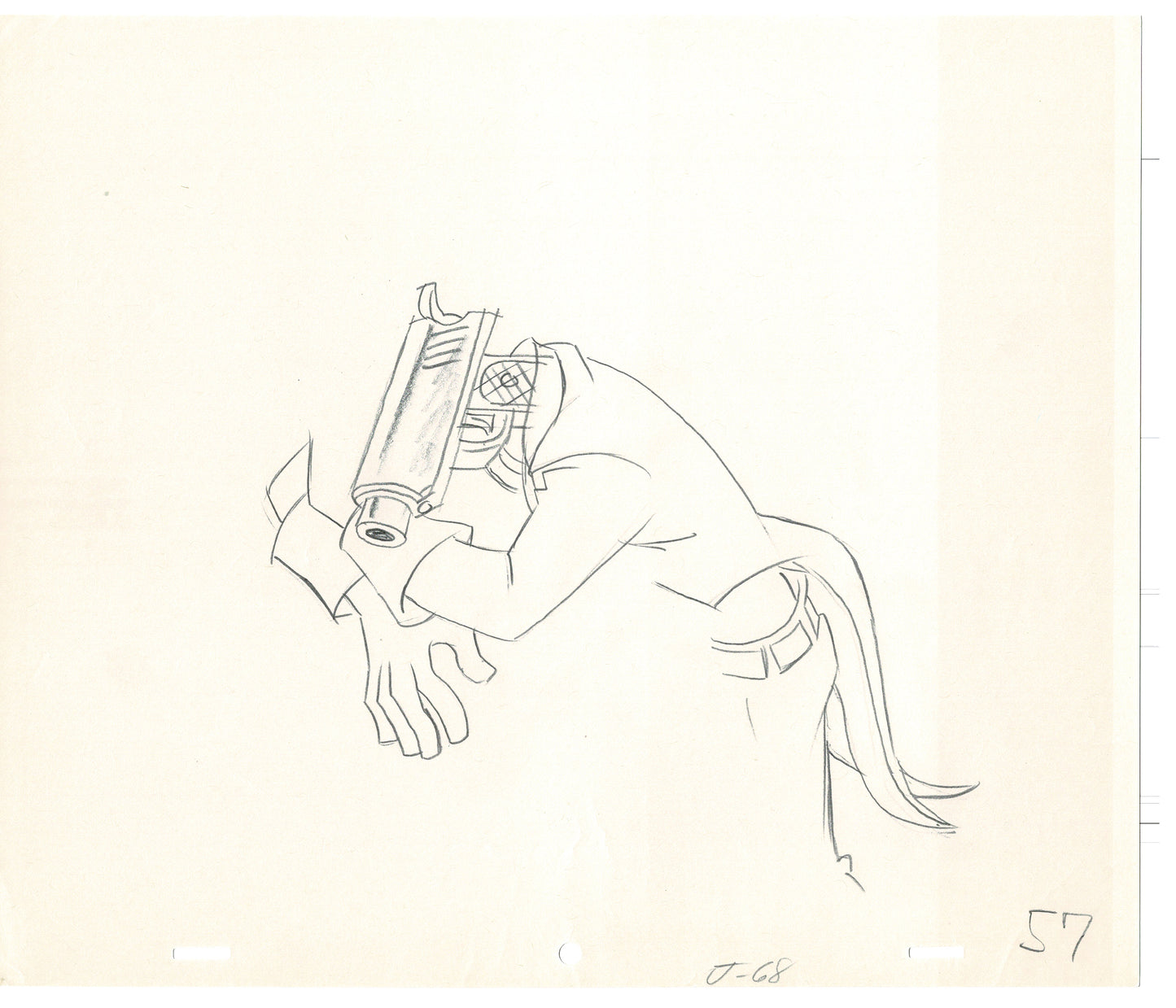 Rock Odyssey 2 LOT Production Animation Cel Drawings Hanna-Barbera 1987 c22-23