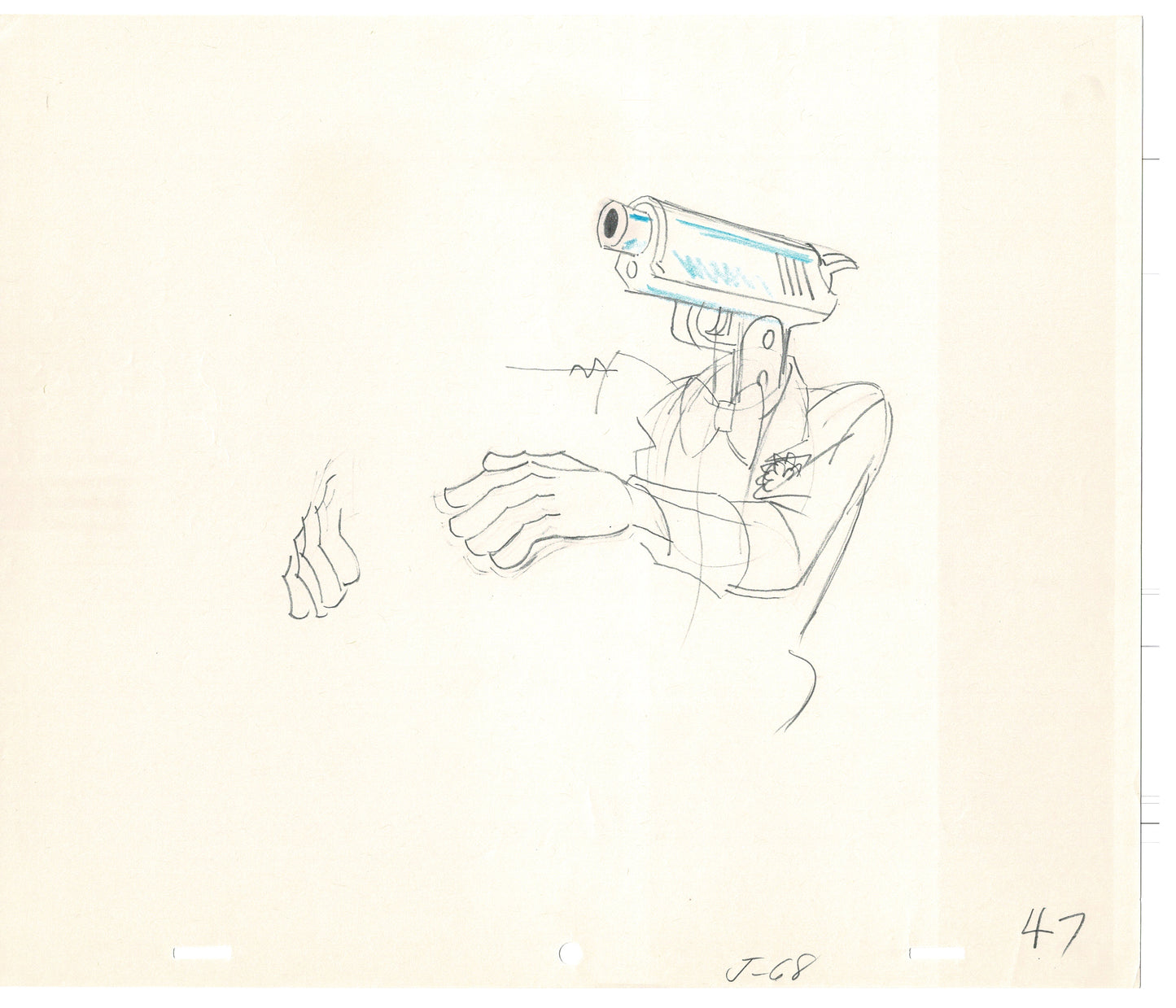 Rock Odyssey 2 LOT Production Animation Cel Drawings Hanna-Barbera 1987 c24-25