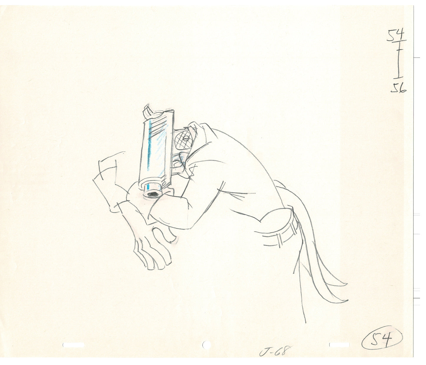 Rock Odyssey 2 LOT Production Animation Cel Drawings Hanna-Barbera 1987 c30-31