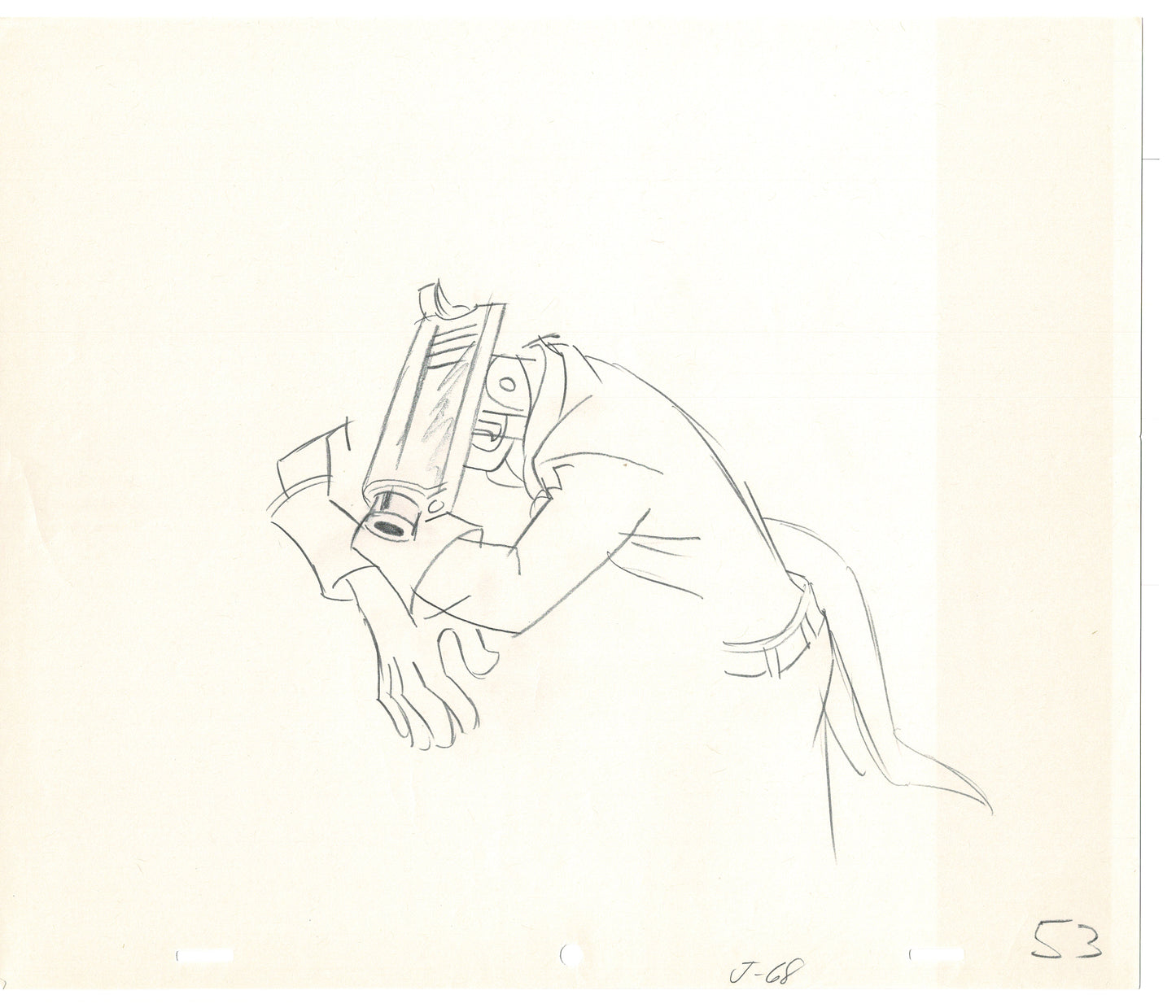 Rock Odyssey 2 LOT Production Animation Cel Drawings Hanna-Barbera 1987 c32-33