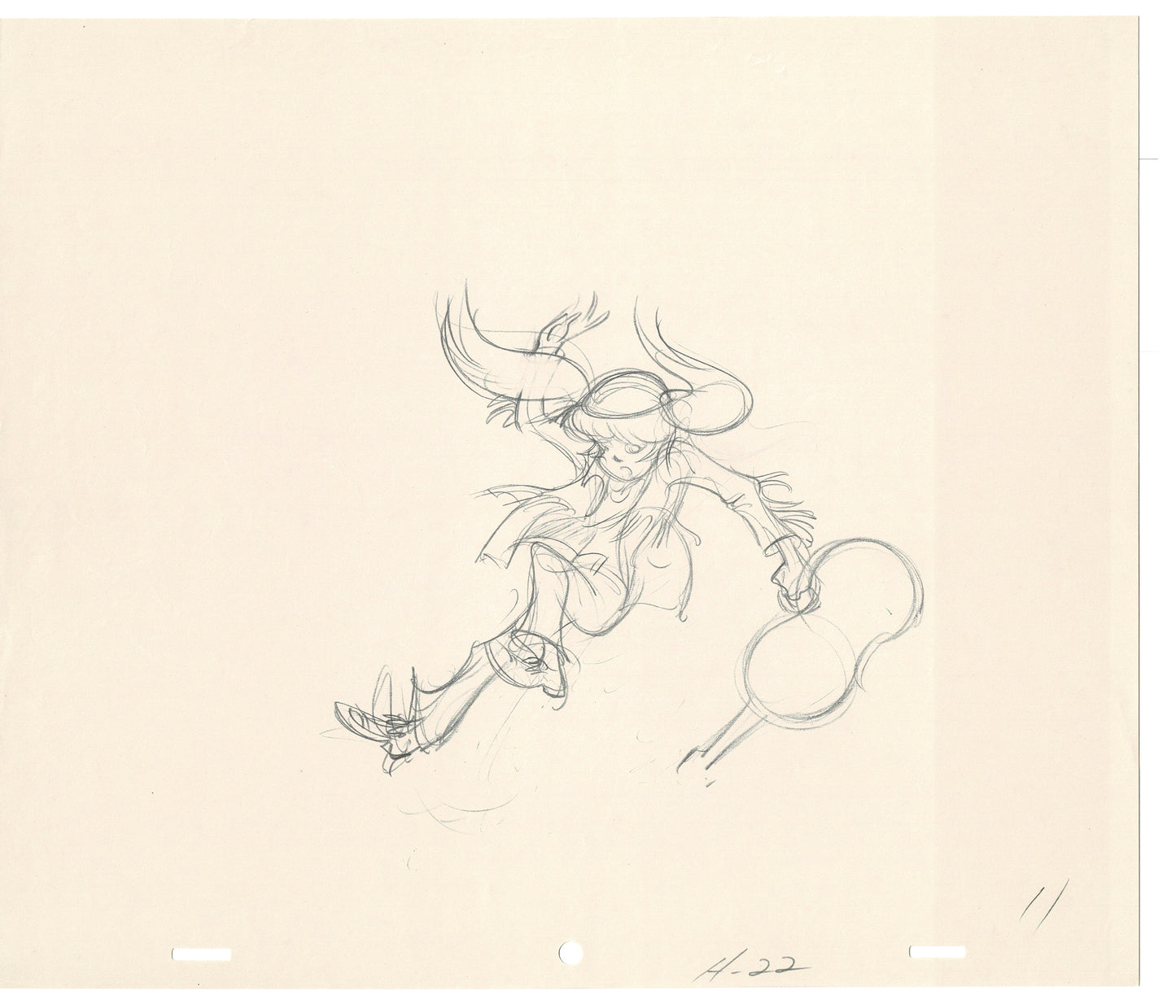 Rock Odyssey 2 LOT Production Animation Cel Drawings Hanna-Barbera 1987 c40-41