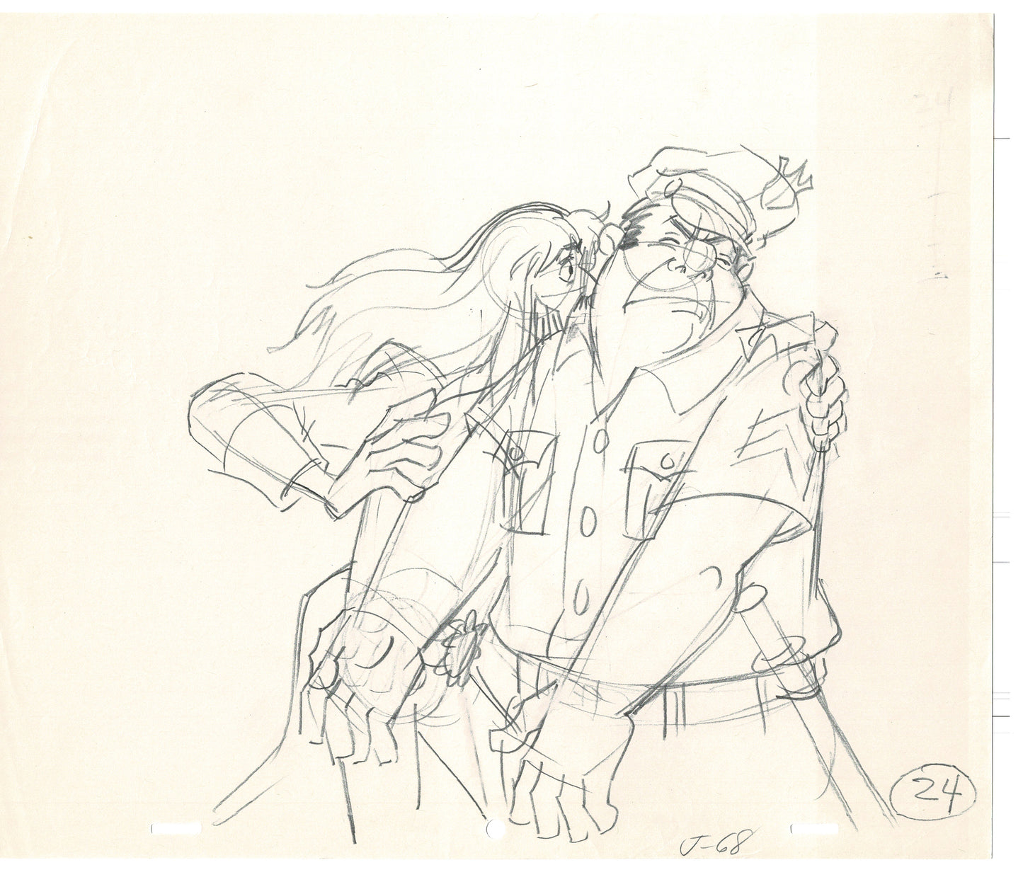 Rock Odyssey 2 LOT Production Animation Cel Drawings Hanna-Barbera 1987 c72-73