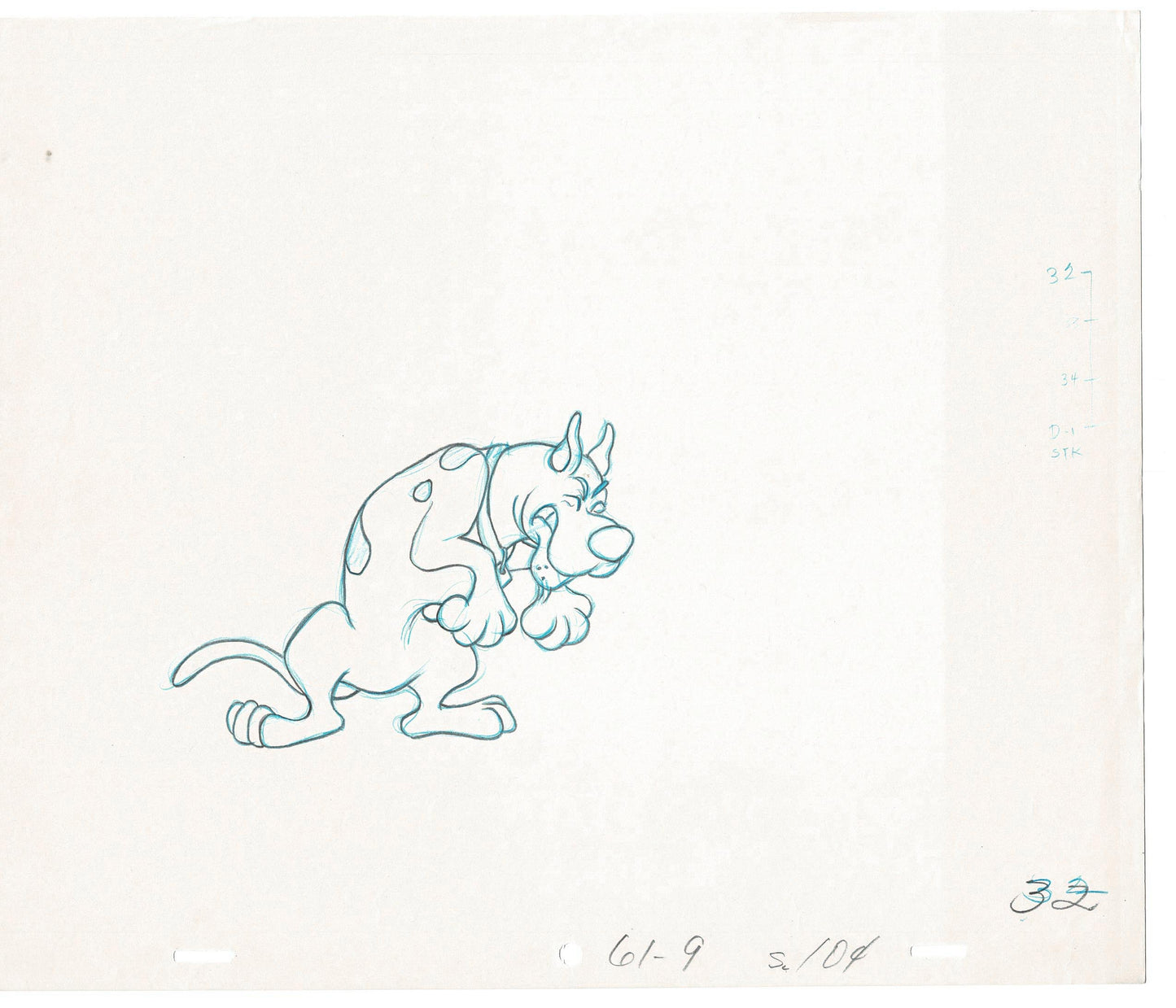 SCOOBY DOO New Movies 1972 Production Animation Cel Drawing Anime Hanna Barbera SC-02