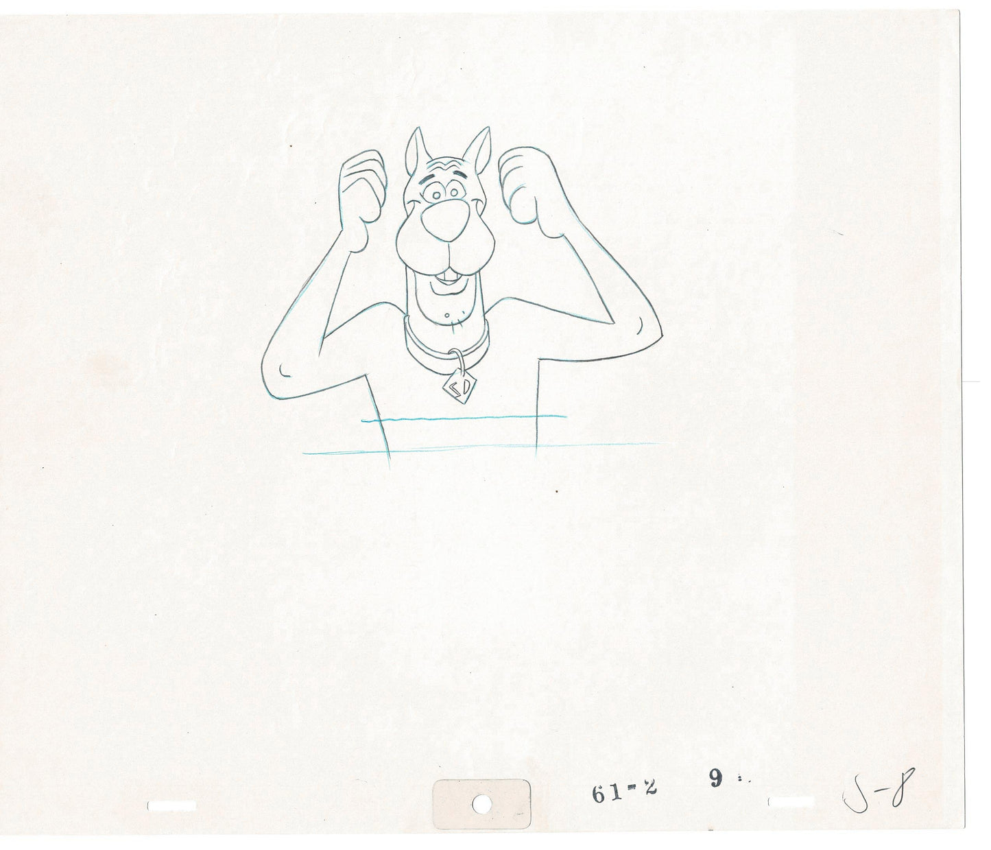 SCOOBY DOO New Movies 1972 Production Animation Cel Drawing Anime Hanna Barbera SC-04