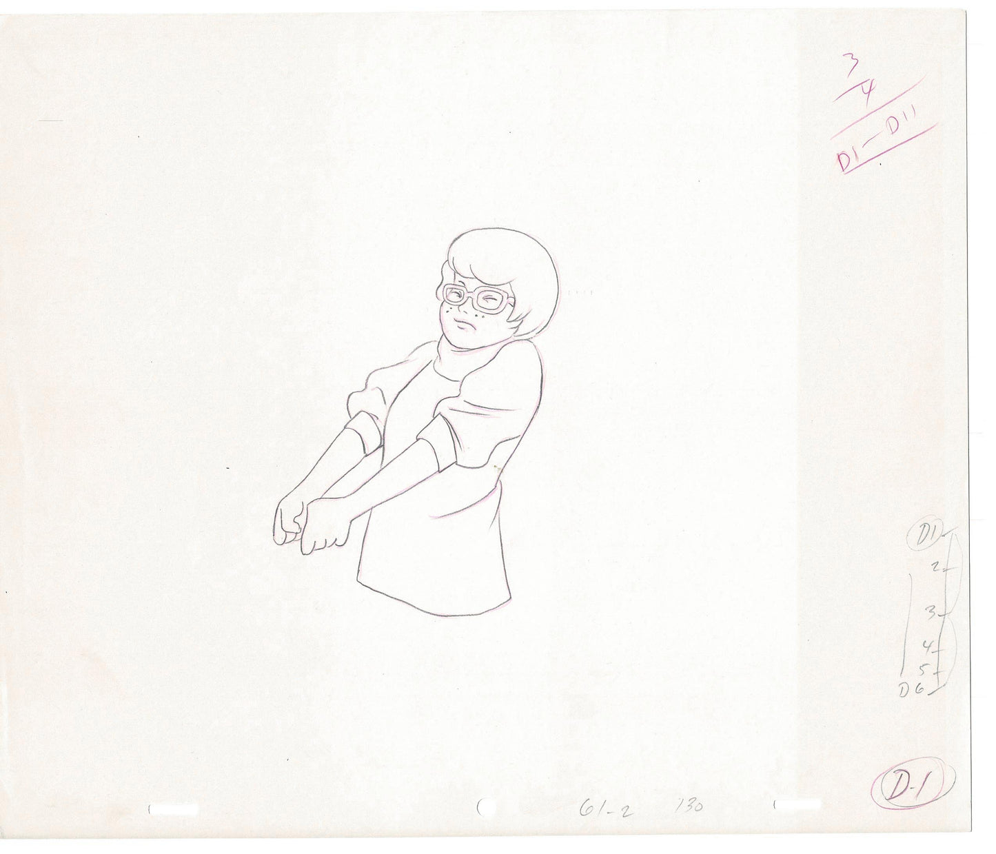 SCOOBY DOO New Movies 1972 Production Animation Cel Drawing Anime Hanna Barbera SC-27