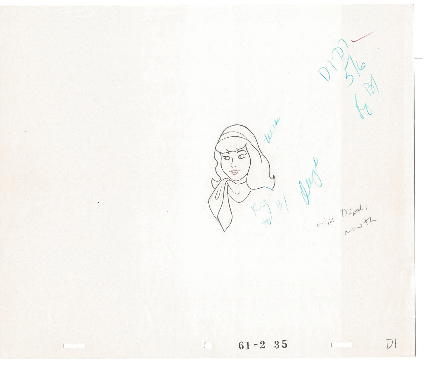 SCOOBY DOO New Movies 1972 Production Animation Cel Drawing Anime Hanna Barbera SC-29