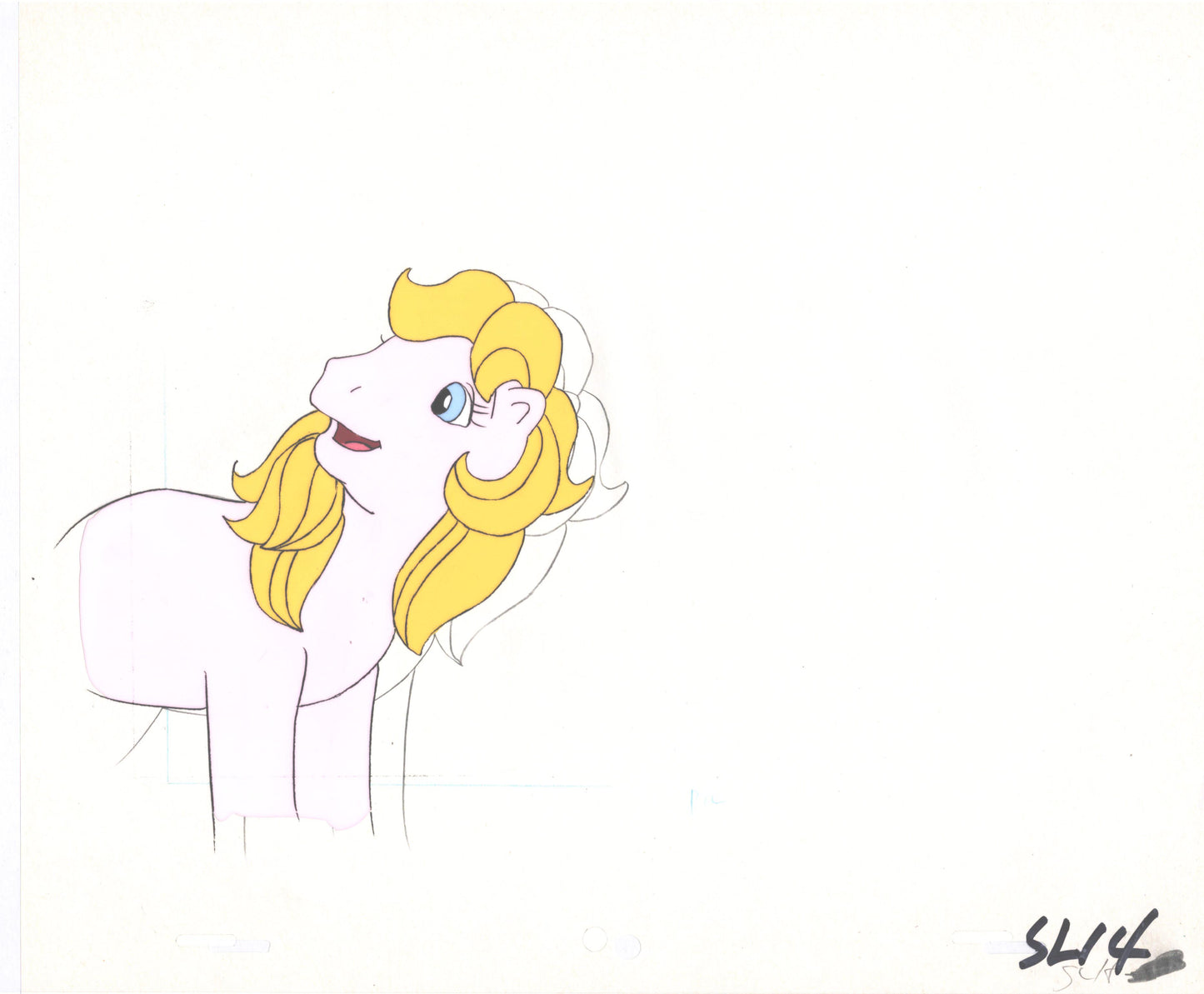 My Little Pony Original Production Animation Cel Hasbro Sunbow 1980s or 90s Used to Make the Cartoon 3-SL14