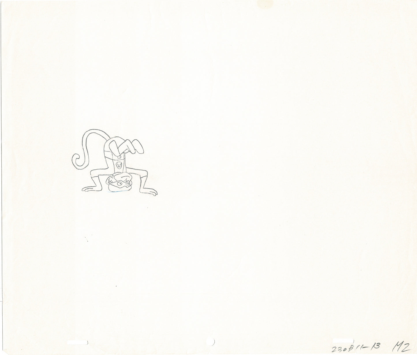 Space Ghost Blip Cartoon Animation Cel Drawing Hanna Barbera 1981-2 8