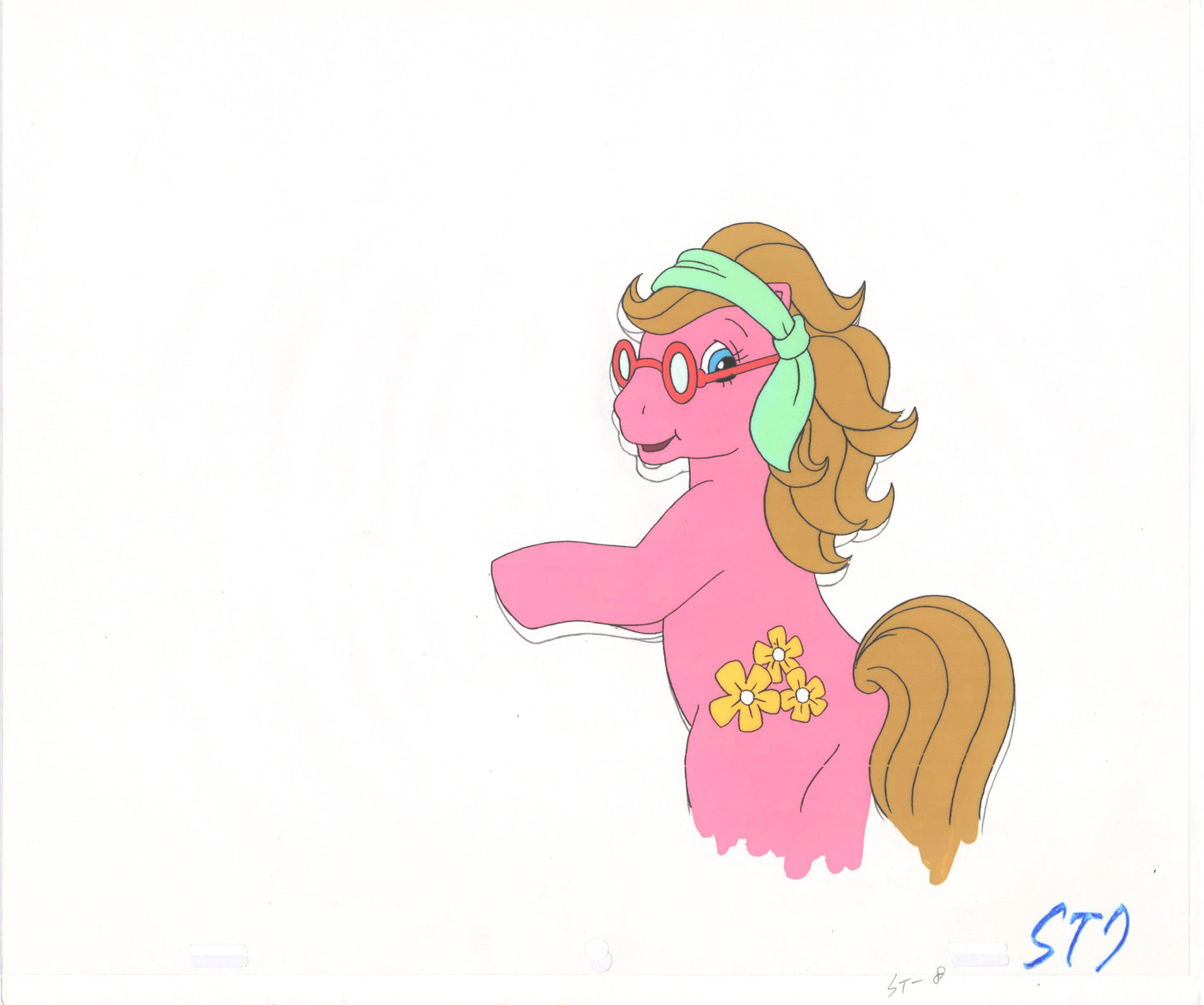 My Little Pony Original Production Animation Cel Hasbro Sunbow 1980s or 90s Used to Make the Cartoon 3-ST7