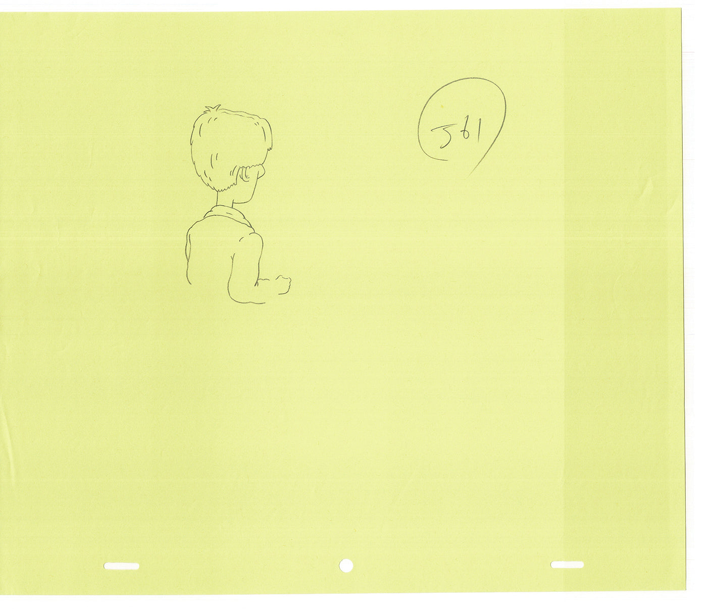 David Spade TWO Cel Drawings from Sammy Production TV Cartoon SNL Alum 2000 AD-35