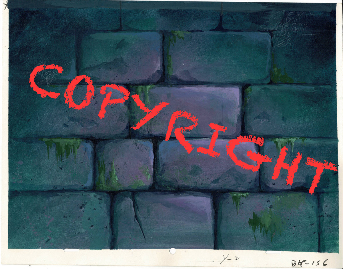 Yogi Bear Animation Production Background Cartoon Hanna Barbera 1980s 051