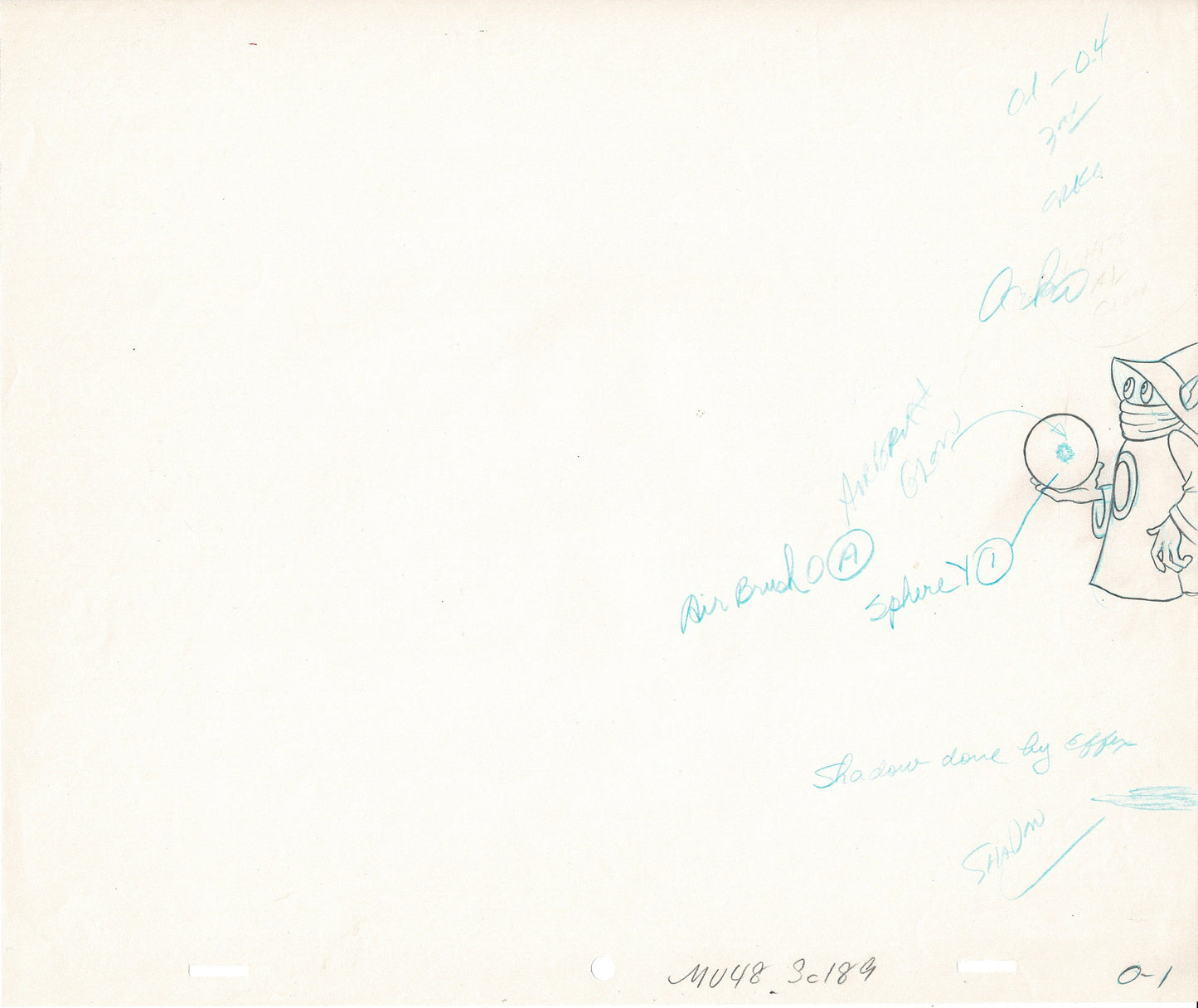 HE-MAN MOTU Production Animation Cel Drawing Filmation 1980s rd2