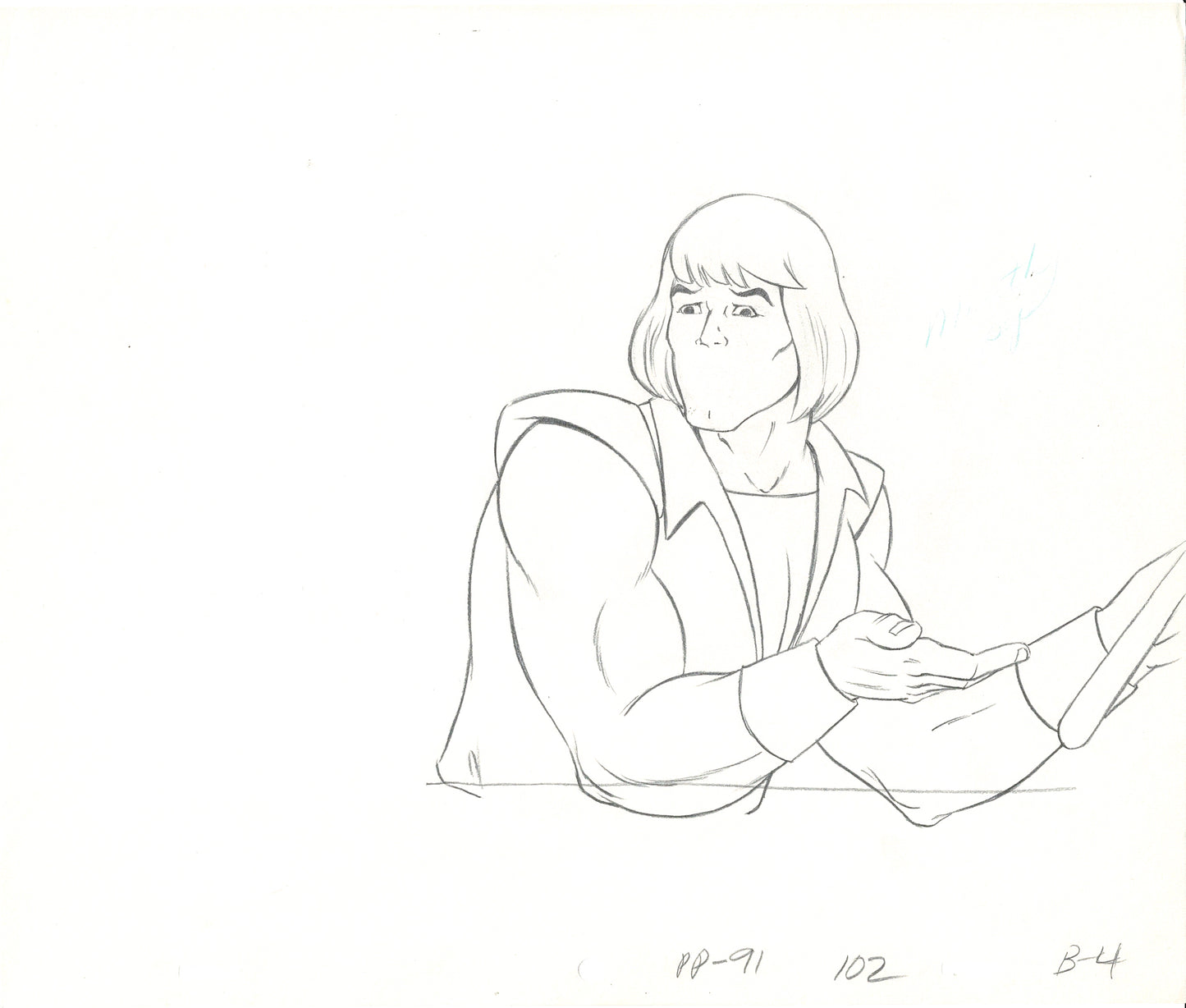 She-ra Adam MOTU Production Animation Cel Drawing Filmation 1980s rd4