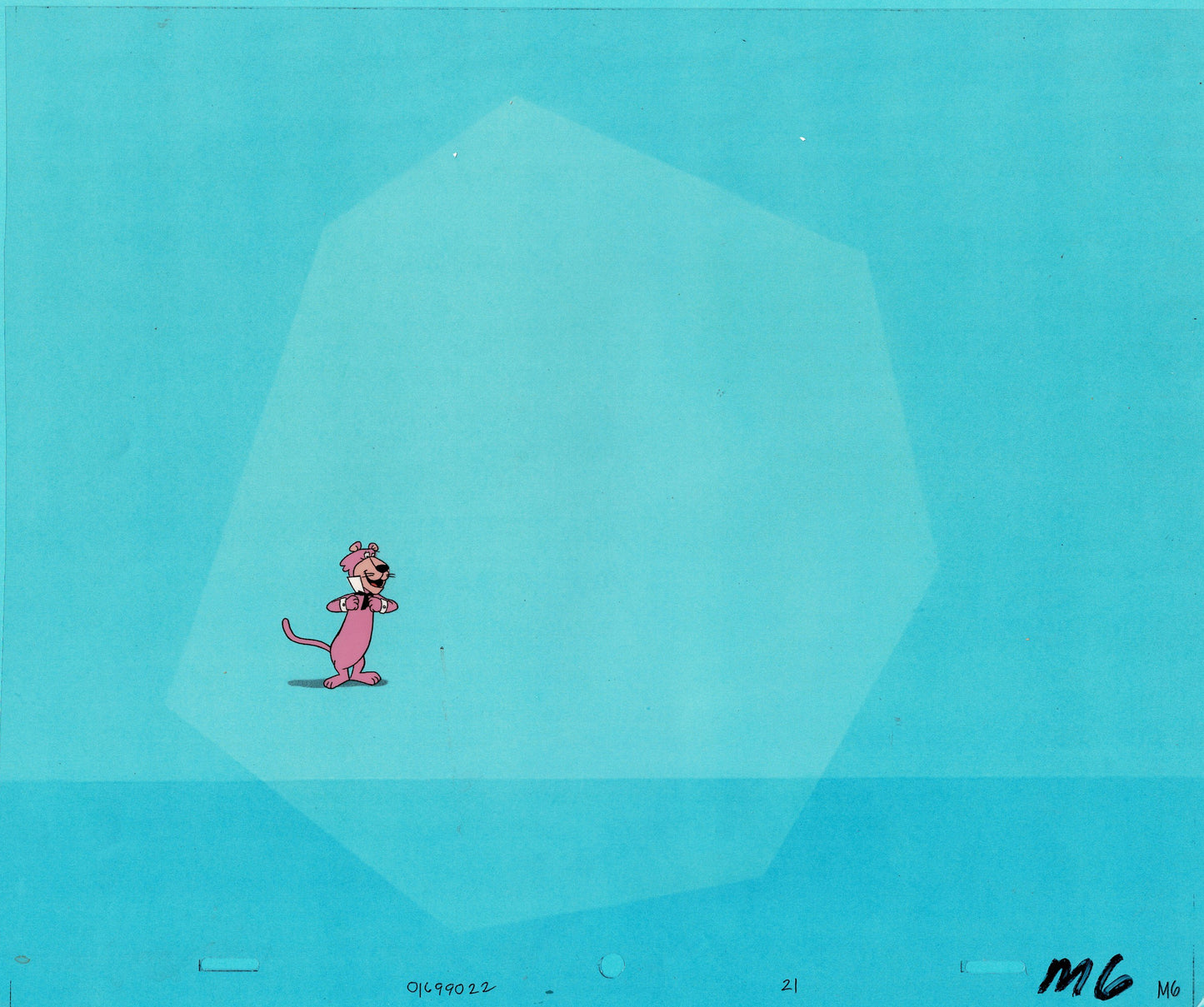 Snagglepuss Production Animation art cel Hanna Barbera Fender Bender 500 1990s