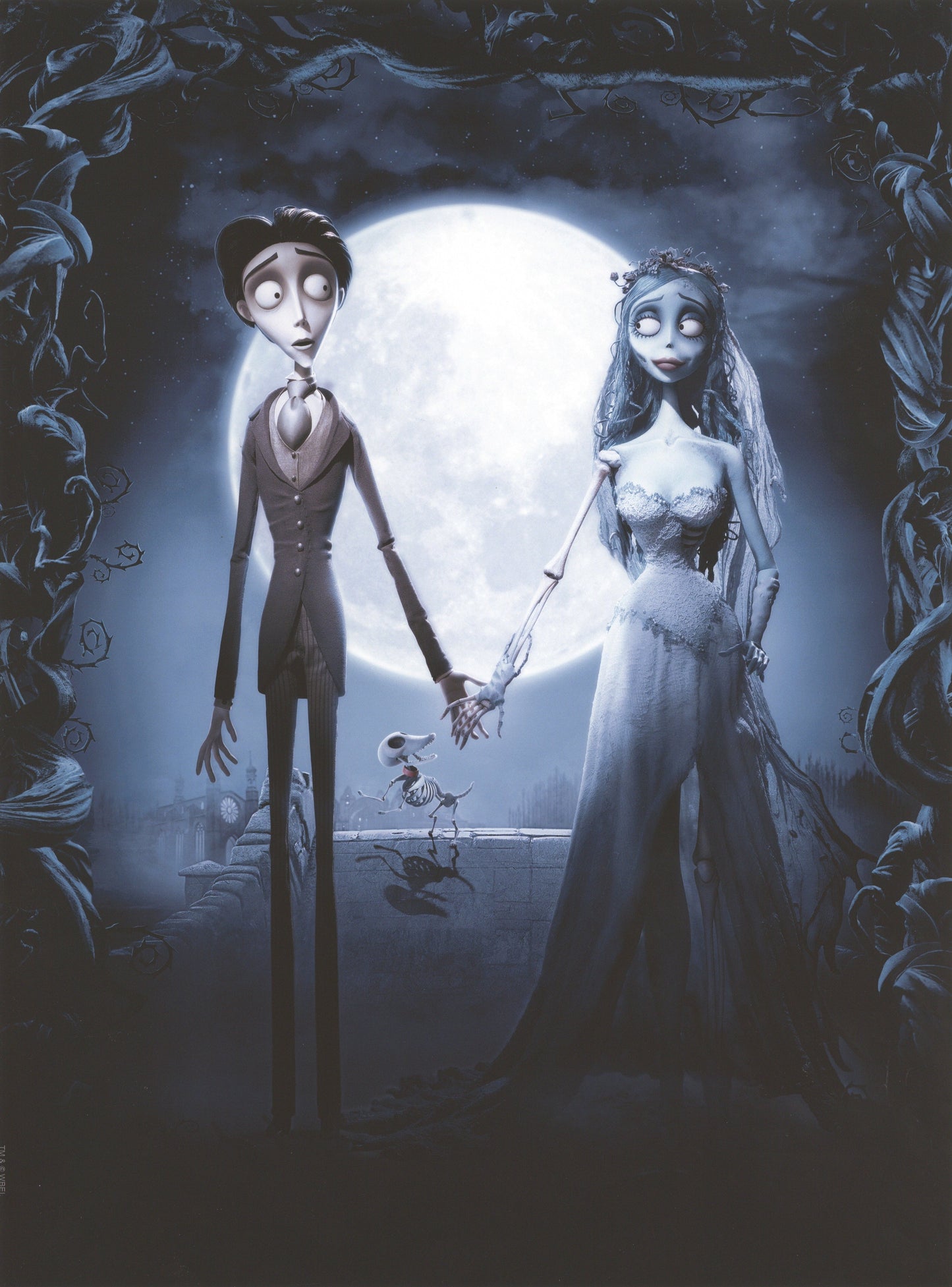 Corpse Bride Til Death Do Us Part Warner Brothers Giclee on Paper Limited Ed of 250