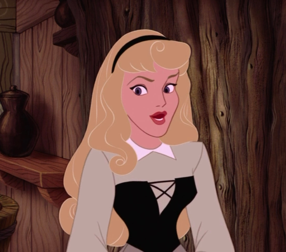 Sleeping Beauty Aurora Briar Rose Production Animation Cel from Walt Disney 1959 Art Corner Gold Label