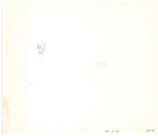 SCOOBY DOO 1979 Shaggy Animation Production Cel Drawing Hanna Barbera A-013