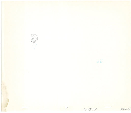 SCOOBY DOO 1979 Shaggy Animation Production Cel Drawing Hanna Barbera A-014