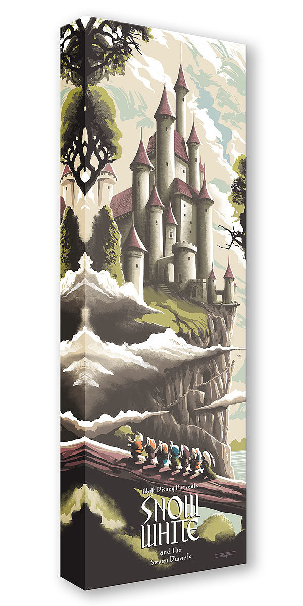 Castle Walt Disney Fine Art JC Richard Limited Edition of 1500 Treasures on Canvas Print TOC "Snow White and the Seven Dwarfs"