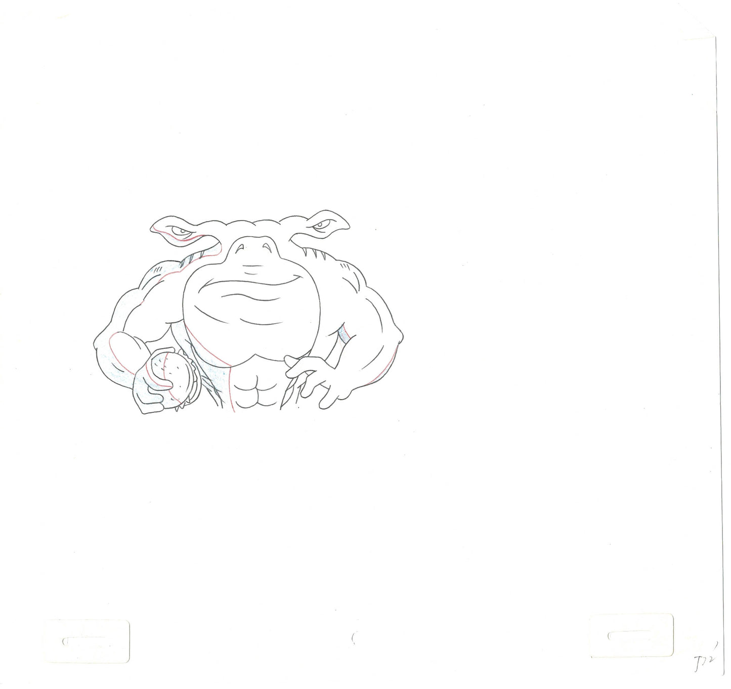 Street Sharks DIC Production Animation Cel Drawing 1994-1997 B-26