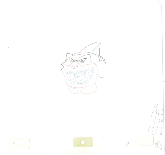 Street Sharks DIC Production Animation Cel Drawing 1994-1997 B-46