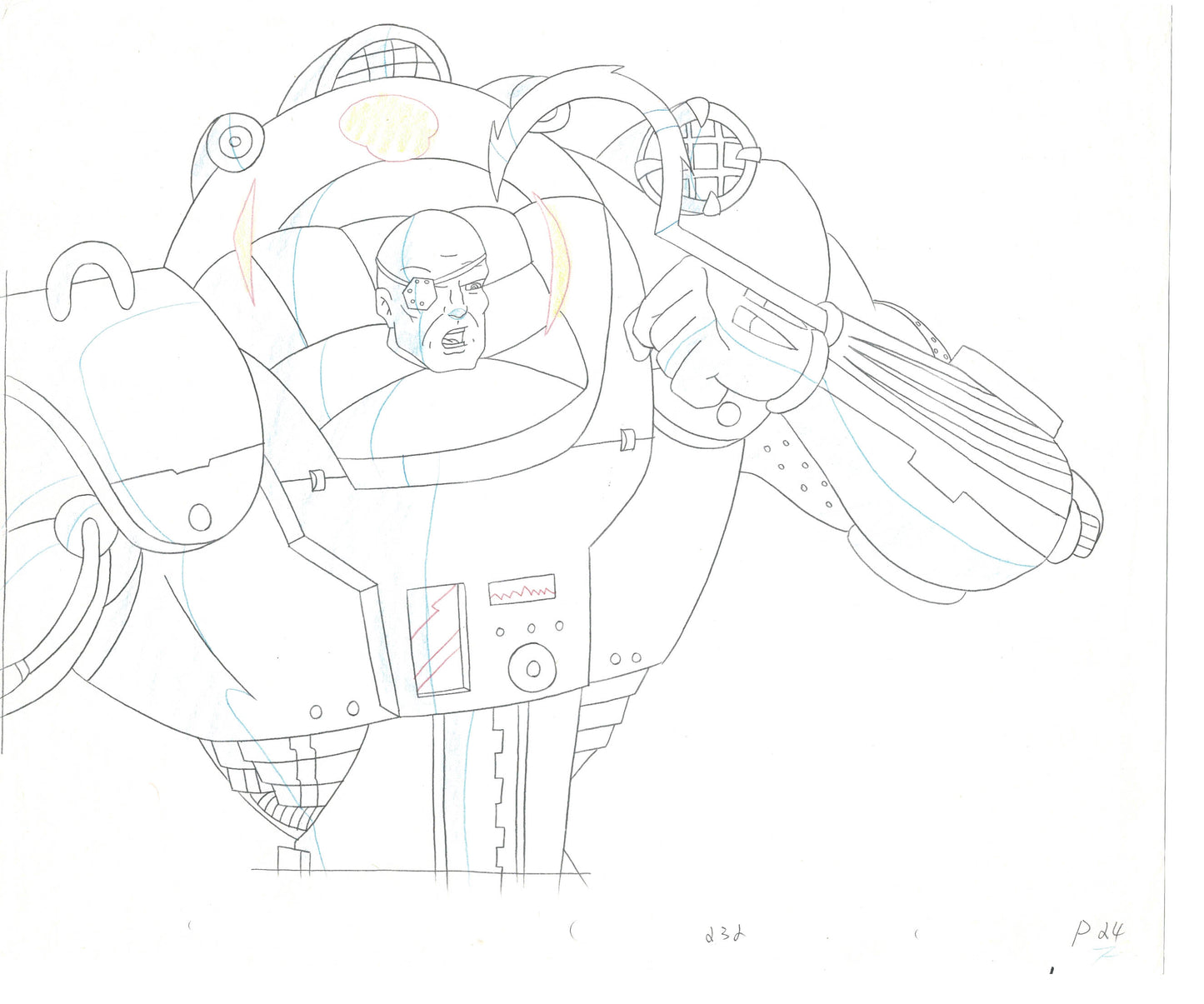 Street Sharks DIC Production Animation Cel Drawing 1994-1997 D-4