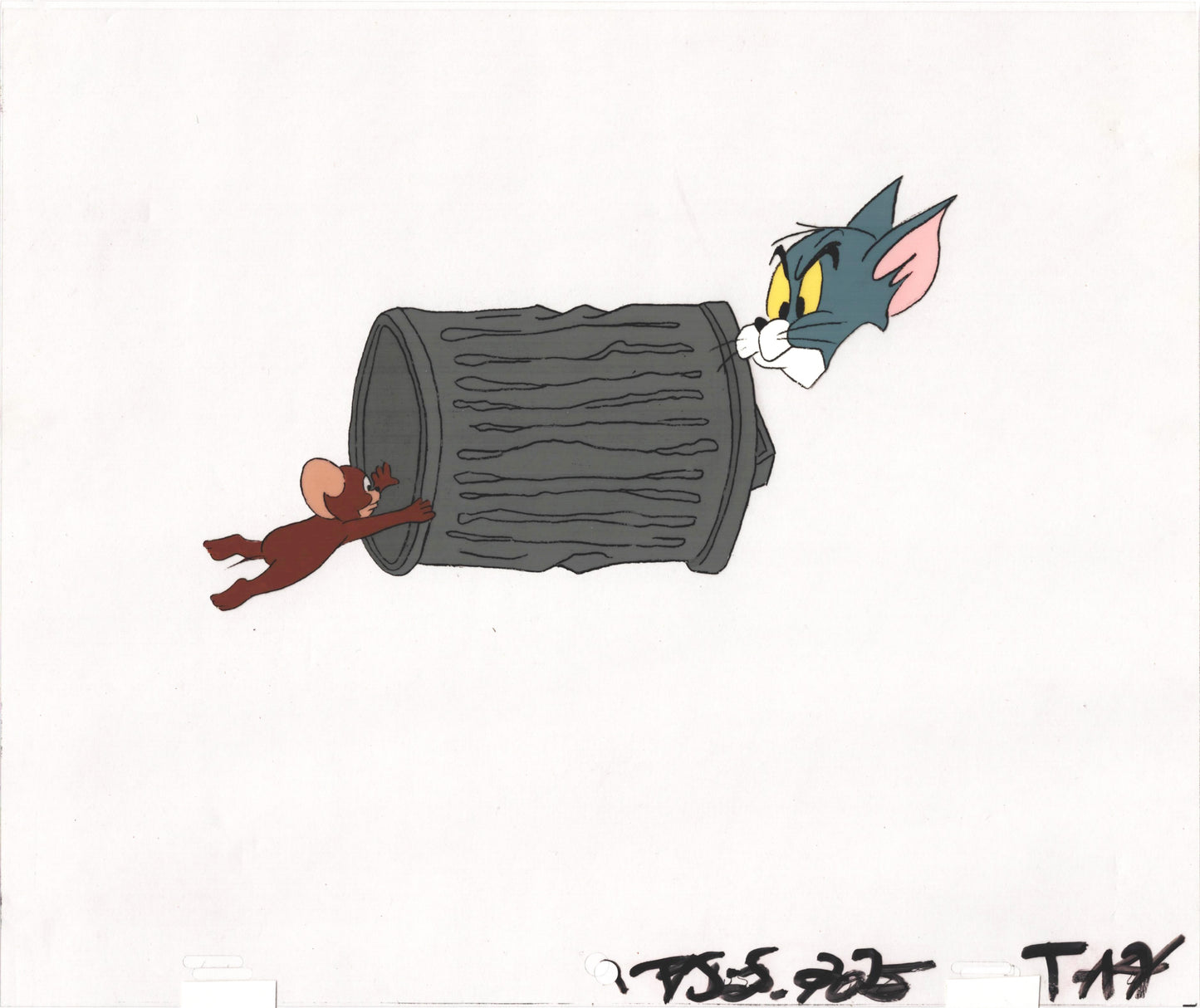 Tom & Jerry Cartoon Cel(s) Prop Animation n Drawing(s) Filmation 1980-82 G-14