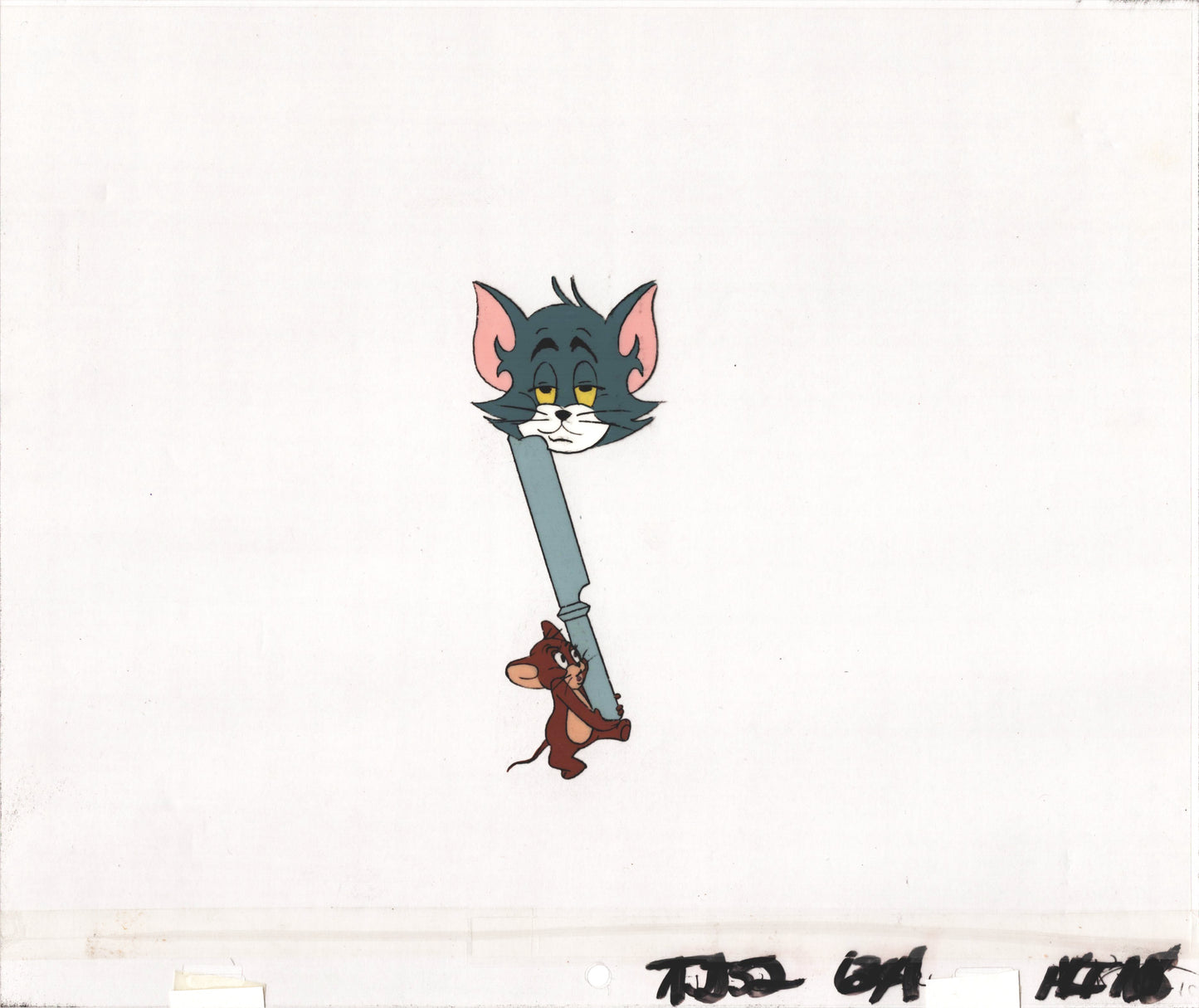 Tom & Jerry Cartoon Cel(s) Prop Animation n Drawing(s) Filmation 1980-82 G-8