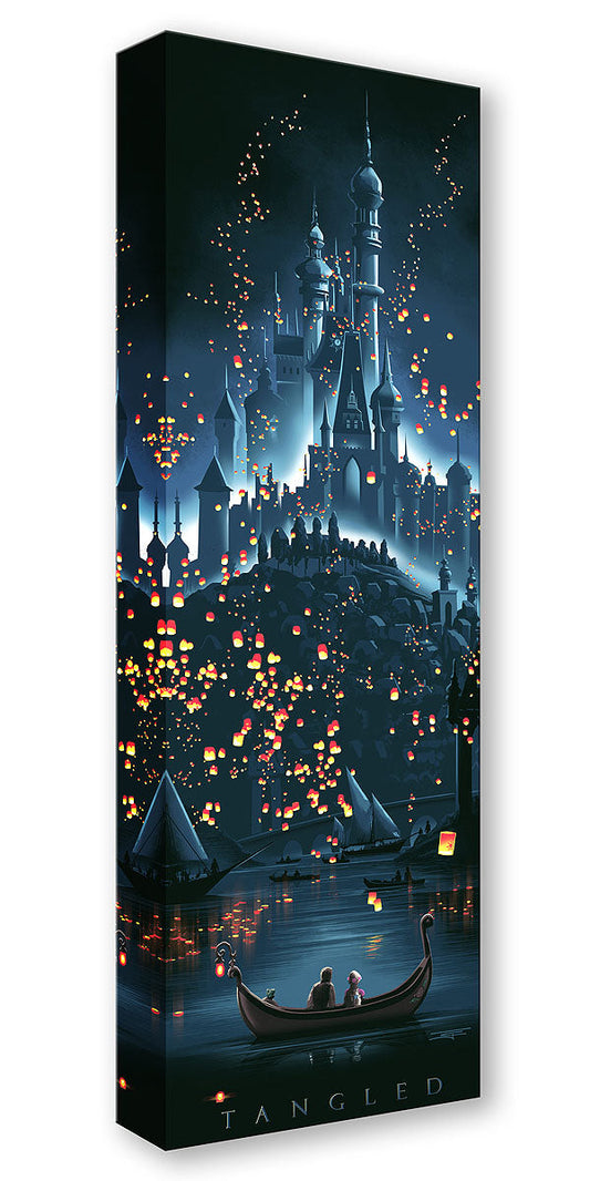 Castle Walt Disney Fine Art JC Richard Limited Edition of 1500 Treasures on Canvas Print TOC "Tangled"