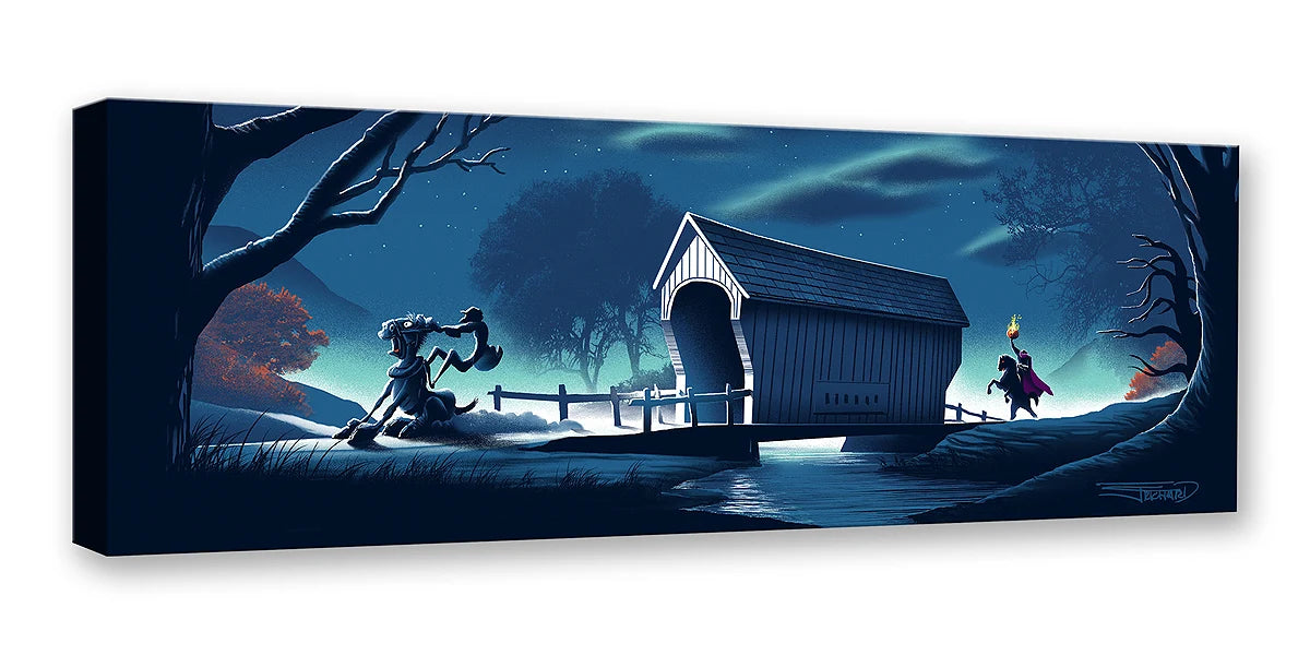 Legend of Sleepy Hollow Walt Disney Fine Art JC Richard Limited Edition of 1500 Treasures on Canvas Print TOC - The Legend Rides