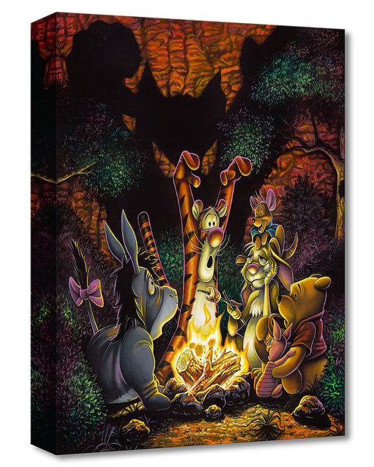 Winnie the Pooh Walt Disney Fine Art Craig Skaggs Limited Edition of 1500 Treasures on Canvas Print TOC "Tigger's Spooky Tale"