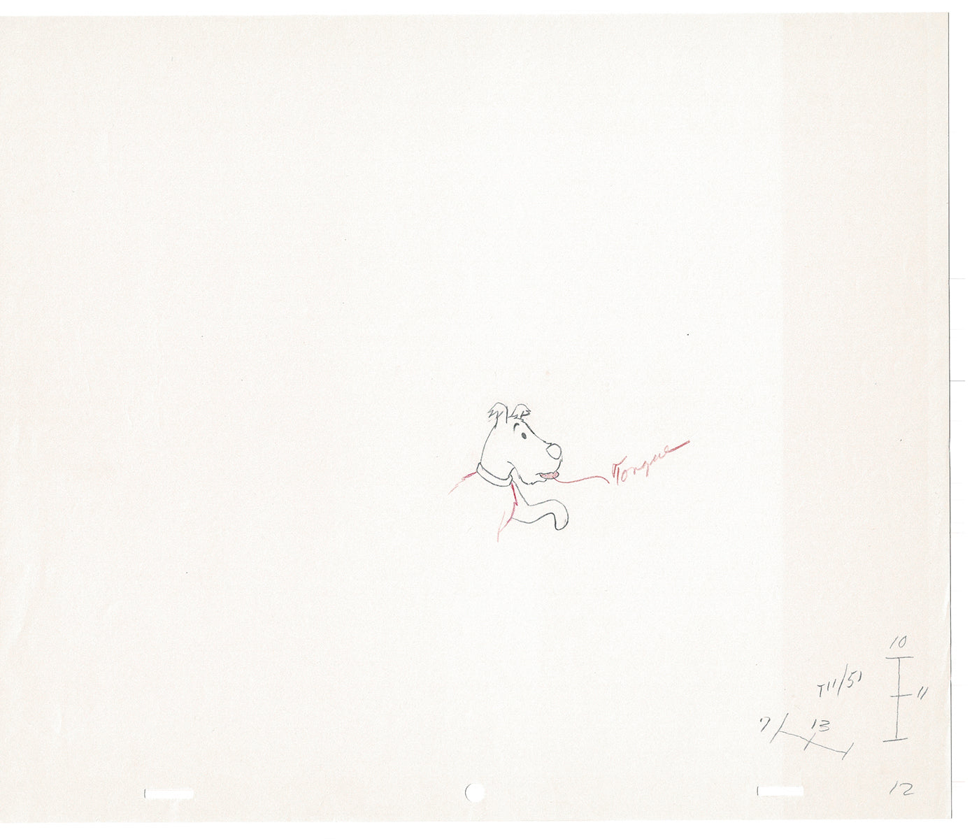 Tintin Adventures of Cartoon Animation Cel Drawing Herge 1957 to 1964 E01