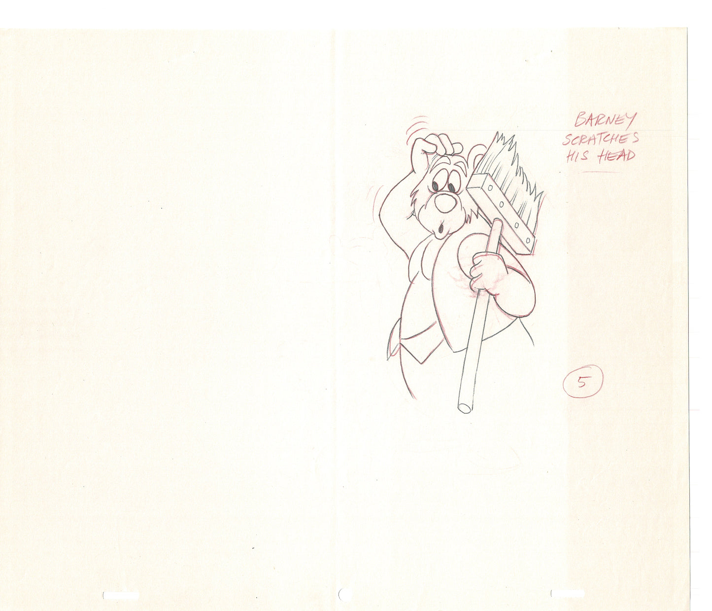 Tom & Jerry 2 LOT of Cartoon Animation Cel Drawings Anime Prop from Filmation 1980-82 OD-19