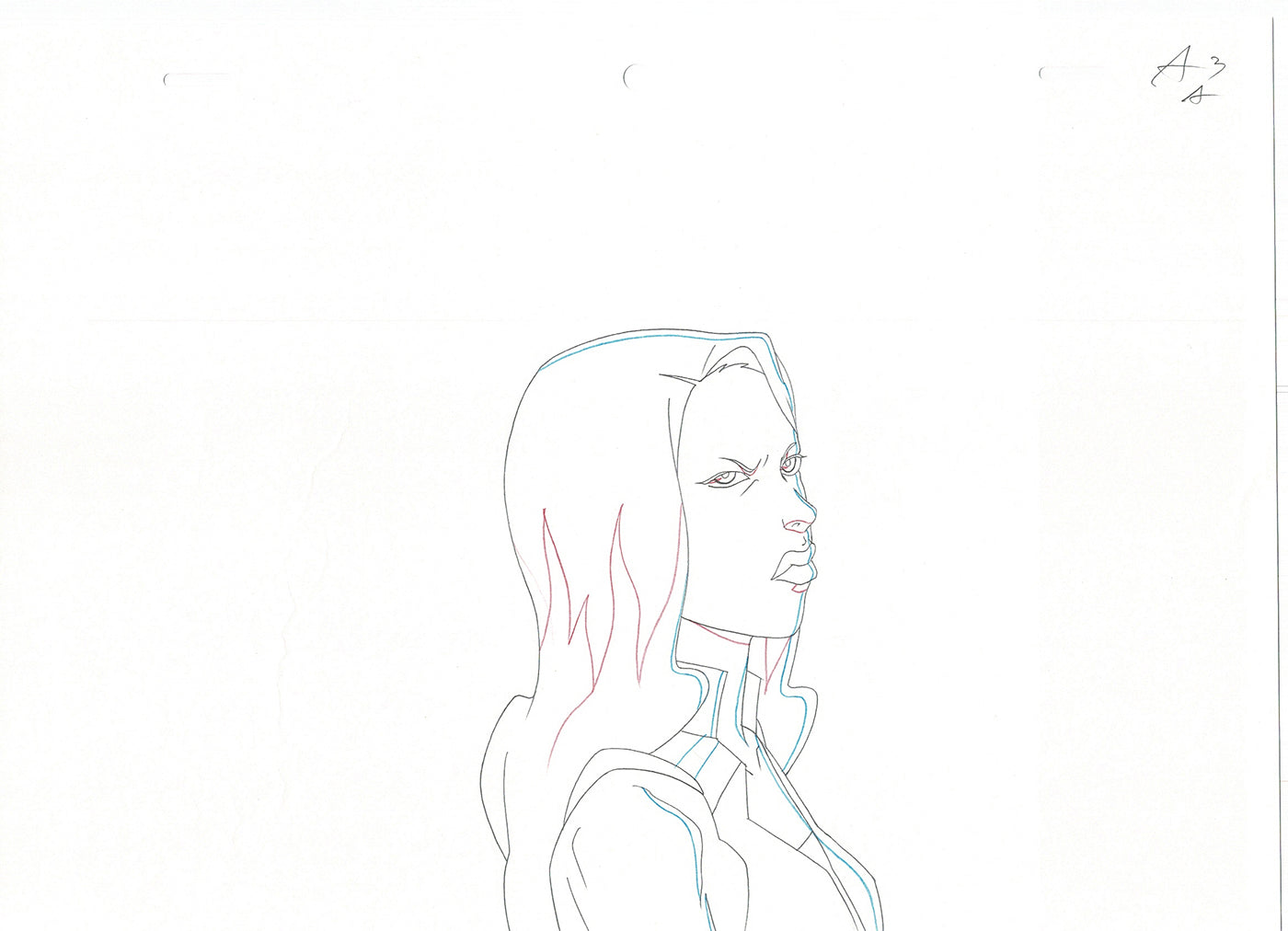 Wolverine and the X-Men Production Animation Cel Drawing Marvel 2009 B09