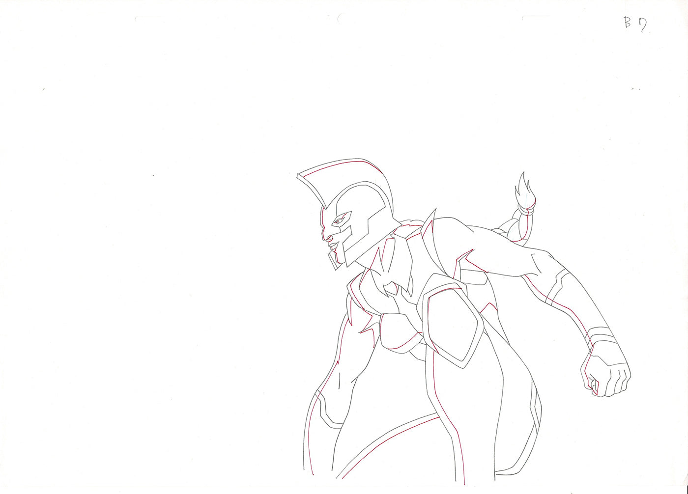 Wolverine and the X-Men Production Animation Cel Drawing Marvel 2009 B20