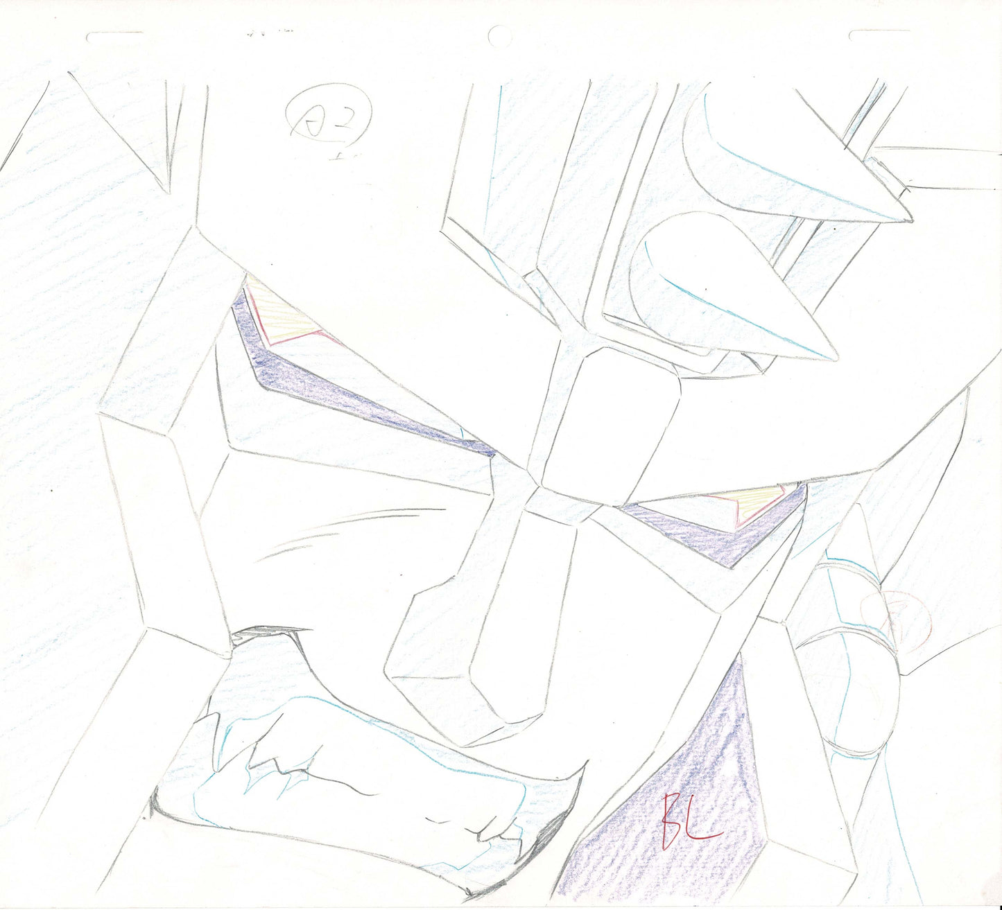 TRANSFORMERS Magmatron Animation Cel Drawing Anime Beast Wars Neo 1999 xa2