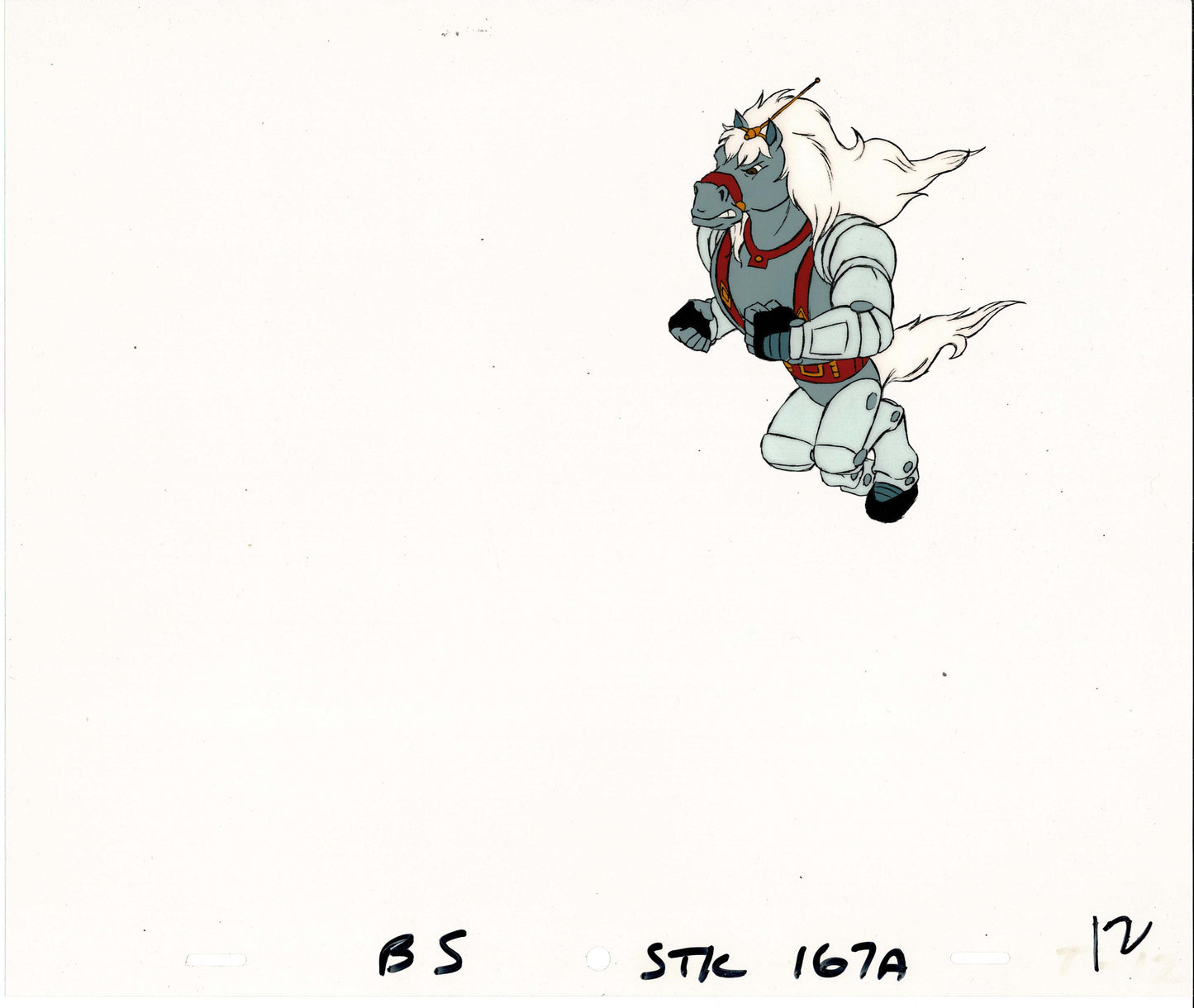 Bravestarr Animation Cartoon Production Cel from Filmation 1987-8 E-bs12