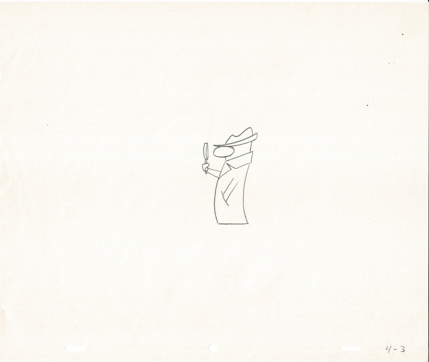 Sesame Street Cels and Drawings and OBG Original Background Production Animation Detective Snake Book by Paula Winter Cartoon by Daniel Ivanick 1985 SP05