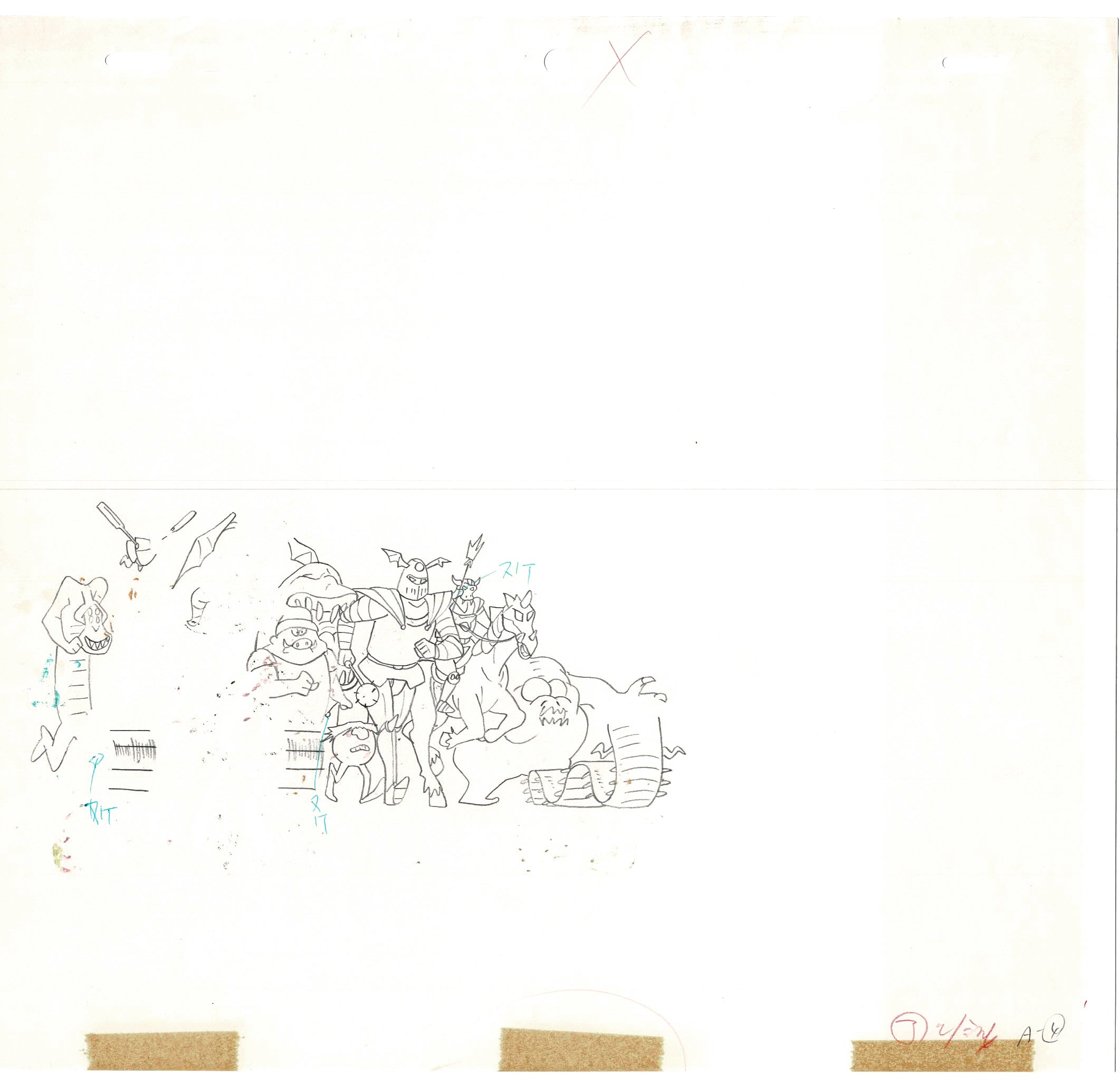 The Real Ghostbusters Dic Production Animation Cel Drawing 1986 1991 B Charles Scott Gallery 9267