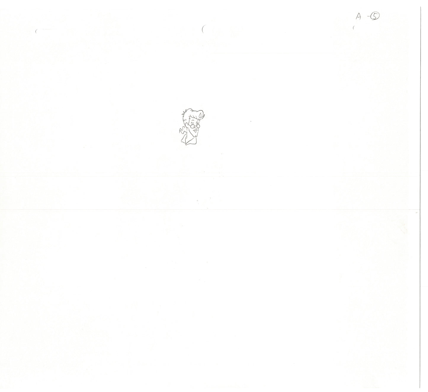 The Real Ghostbusters DIC Production Animation Cel Drawing 1986-1991 A-010