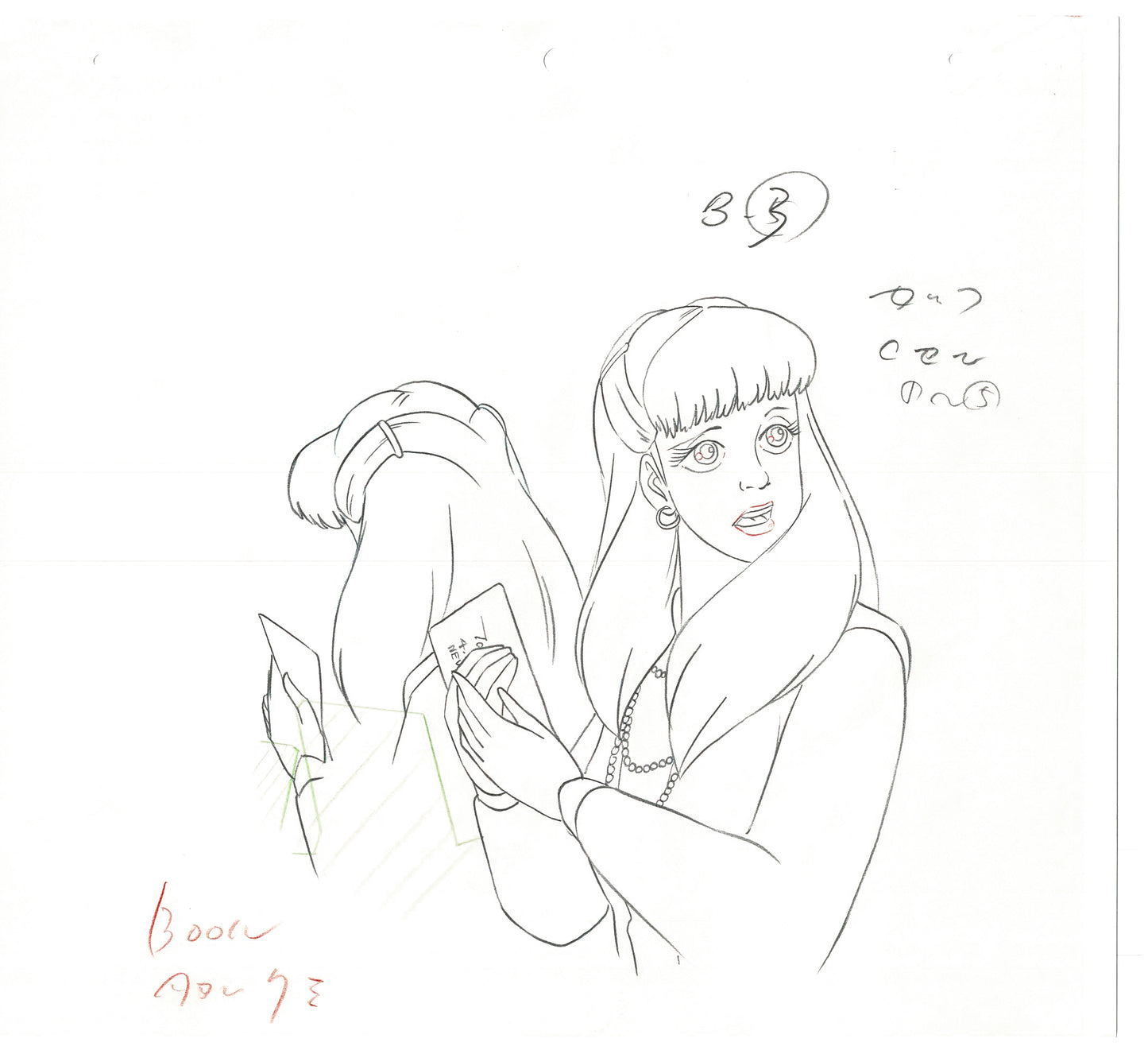 The Real Ghostbusters DIC Production Animation Cel Drawing 1986-1991 A-016