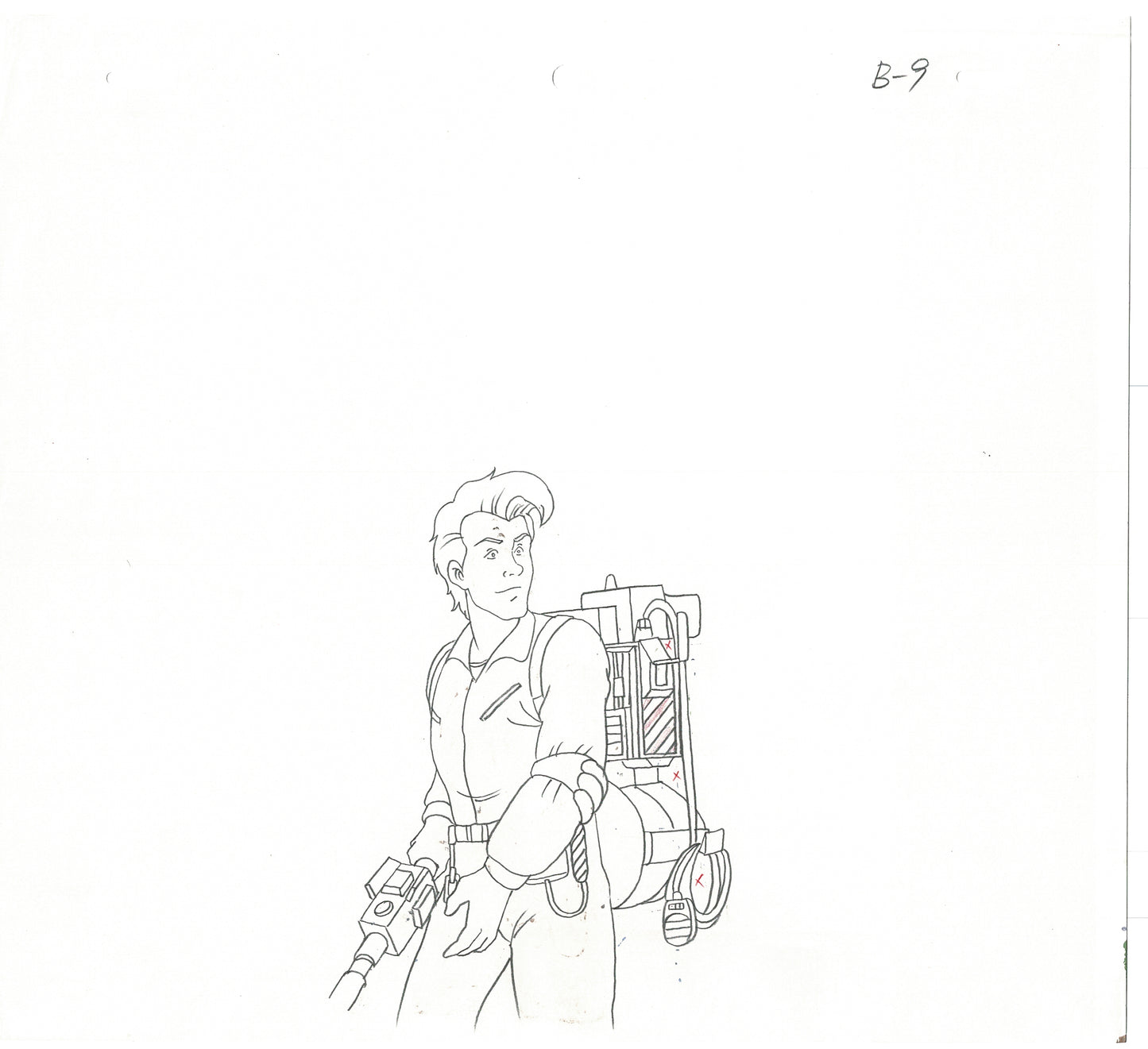 The Real Ghostbusters DIC Production Animation Cel Drawing 1986-1991 A-036