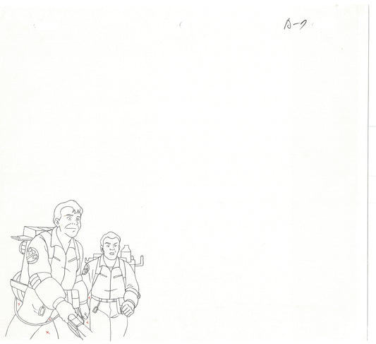 The Real Ghostbusters DIC Production Animation Cel Drawing 1986-1991 A-041