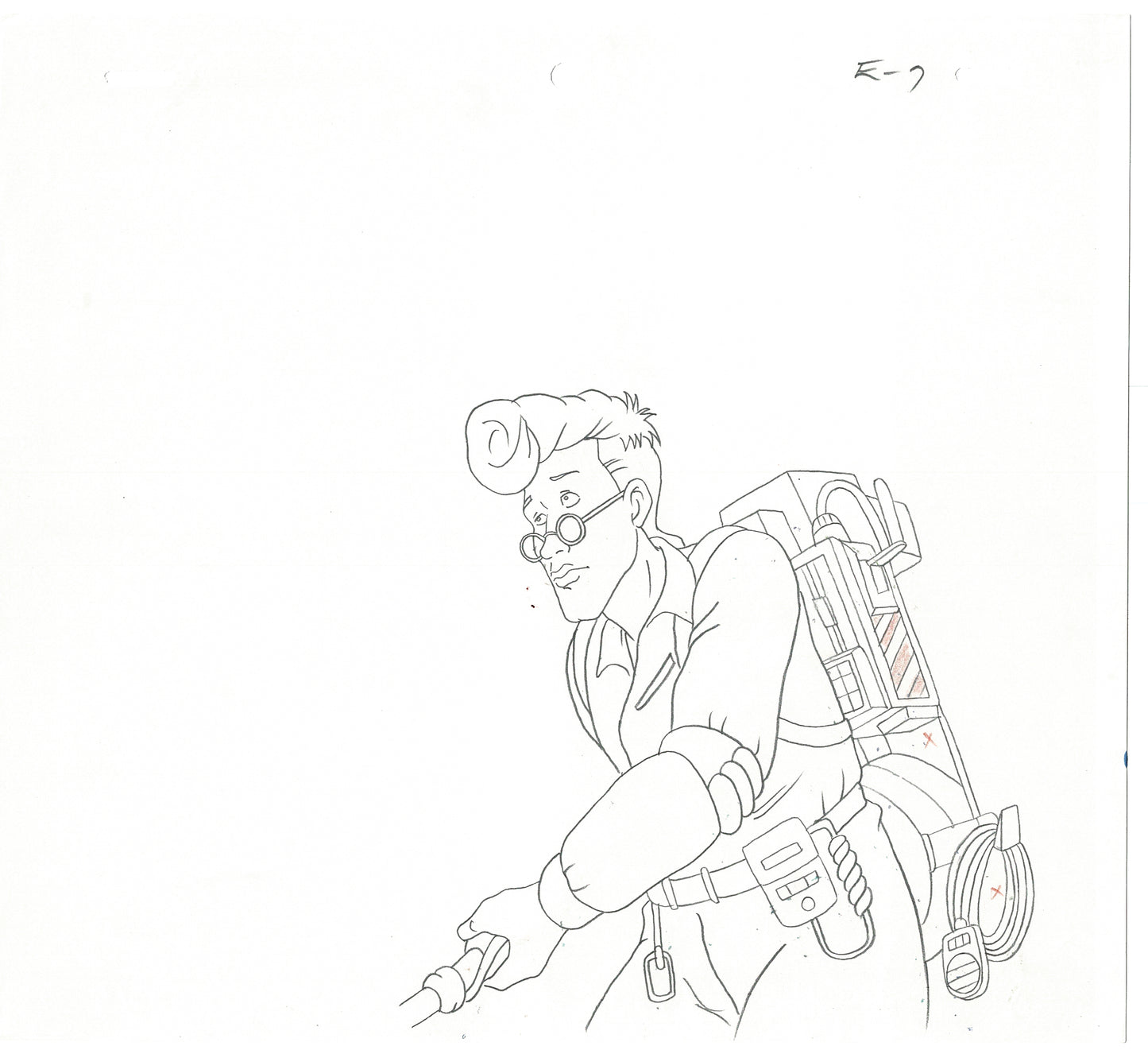 The Real Ghostbusters DIC Production Animation Cel Drawing 1986-1991 A-045