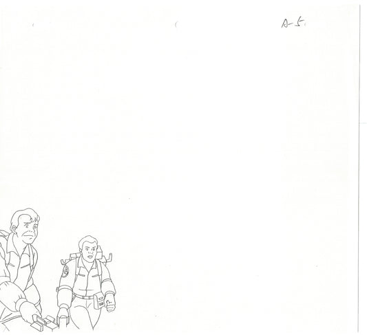 The Real Ghostbusters DIC Production Animation Cel Drawing 1986-1991 A-047